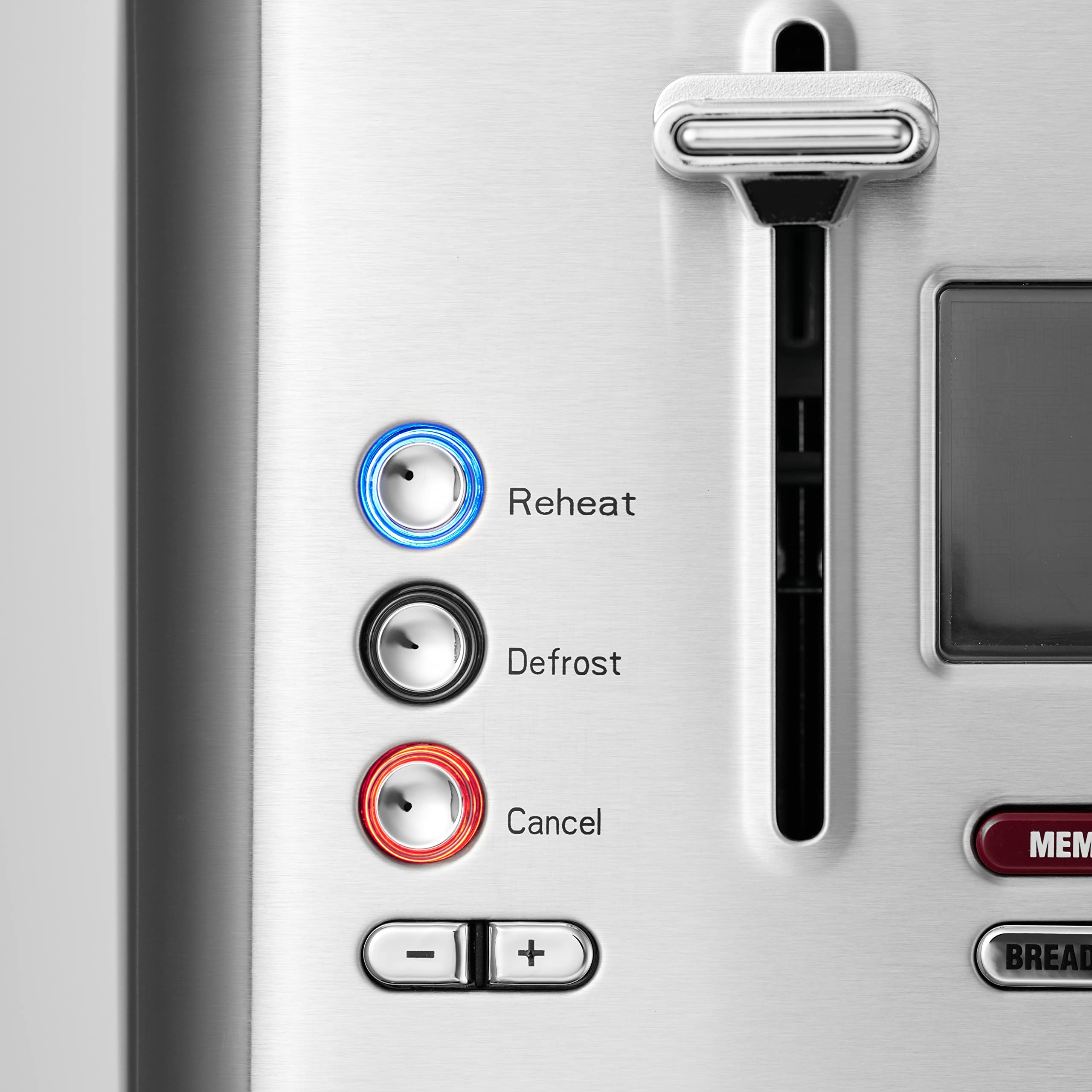 Solis Tostapane Flex (tipo 8004) – Tostapane in acciaio inox premium con 7 programmi, ampie fessure, display LCD e panino – godimento croccante con potenza 950 W