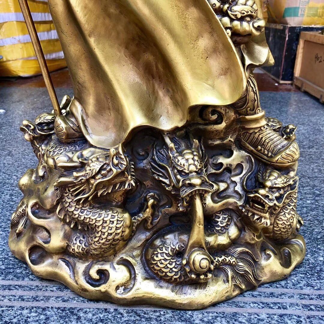 関羽 中国の有名な銅像 Amazon 関羽の銅像は 中国の武将である