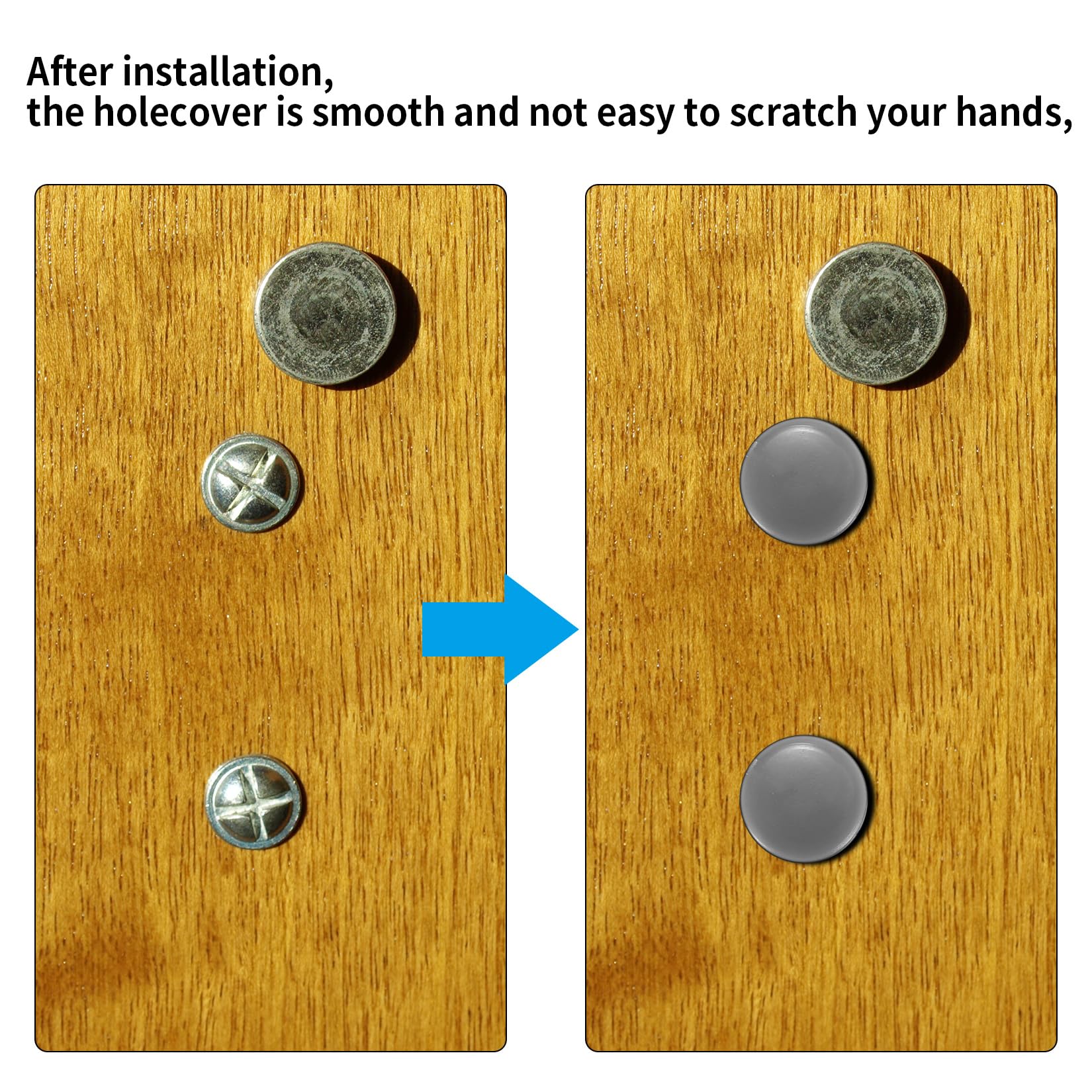 170 Schraubenabdeckkappen Weiß - Universal Für Möbel & Regale Bis M5