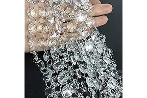 Ollain Crystal Garland 32.8Ft - Sparkle Your Christmas Tree with Elegance