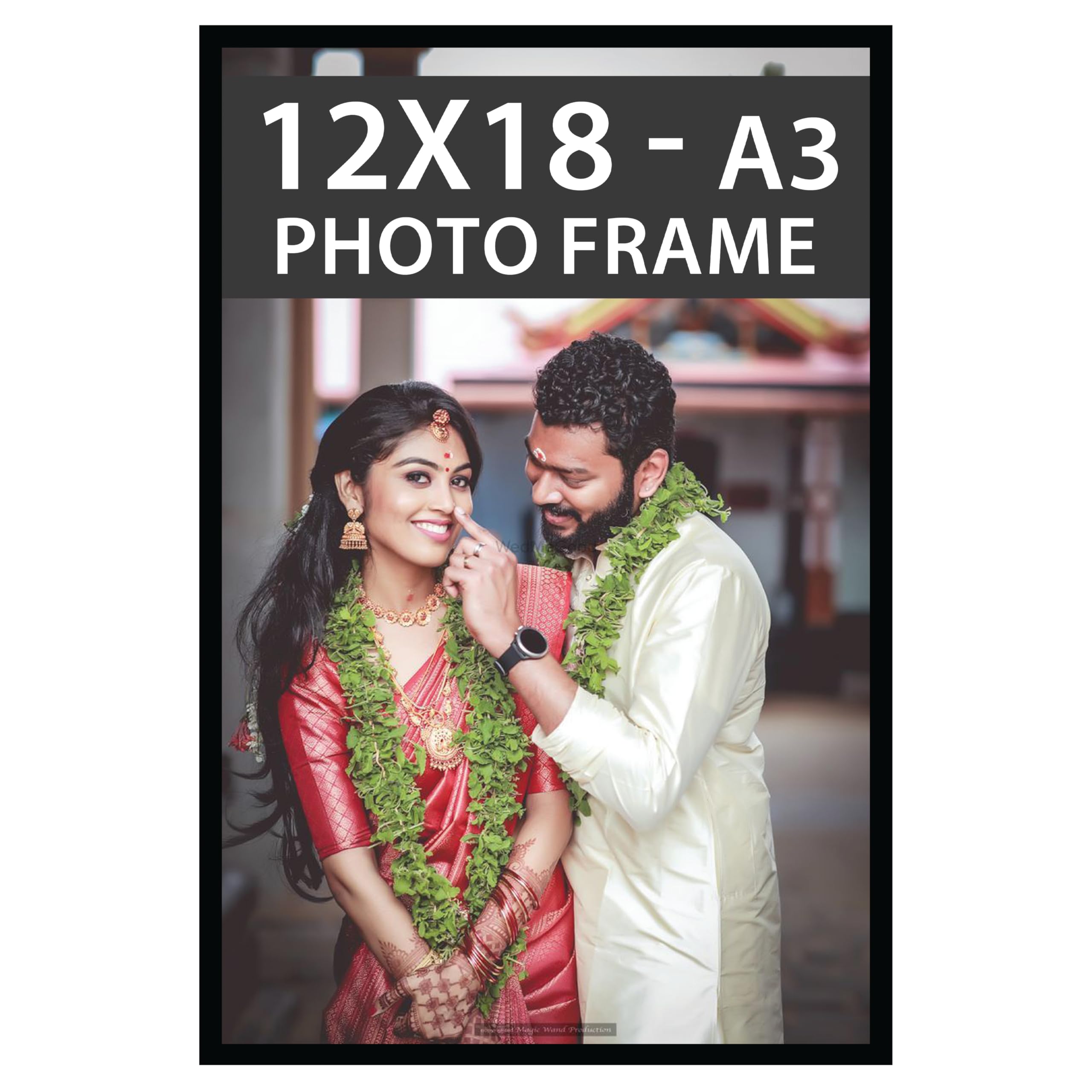 generic Customized Photo Frame with Print Options 12x18 inch A3 Size-picture-0