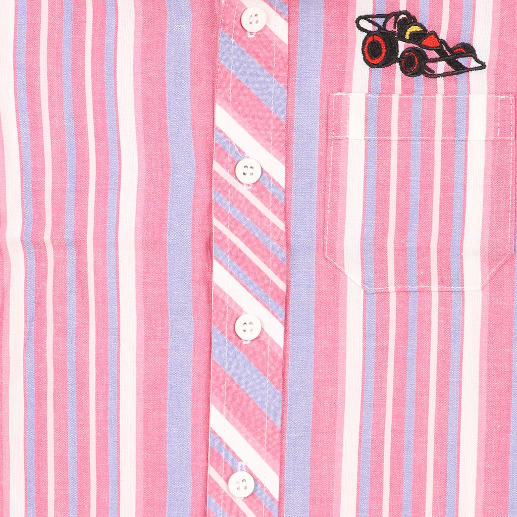 FICTIF Boys Pink Color Shirts (FB302P-5-6) 2