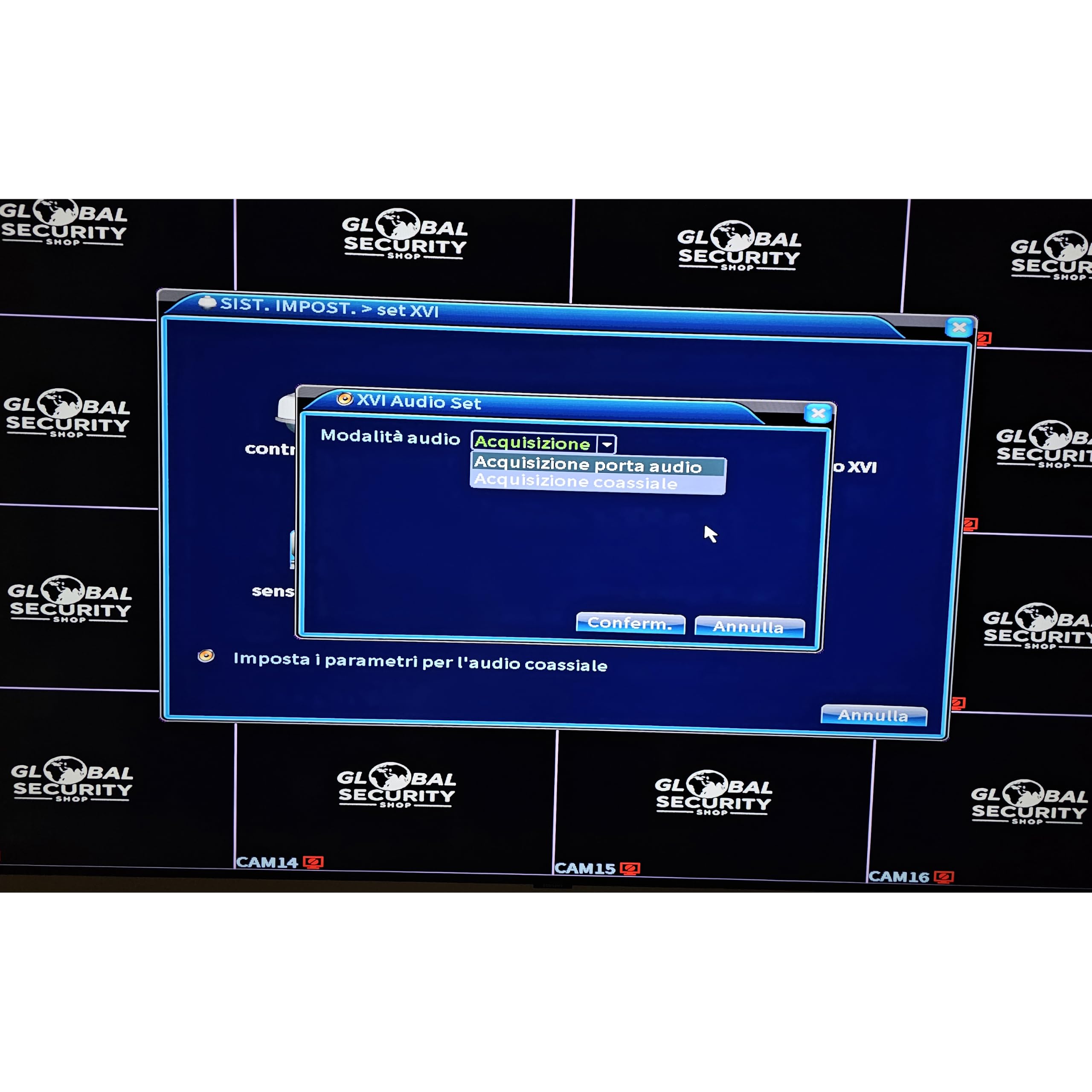 Enregistreur Vidéo DVR 8 Canaux 4K | GSS Elite 8 Mégapixels Réel avec IA, 2 HDD et Garantie 24 Mois