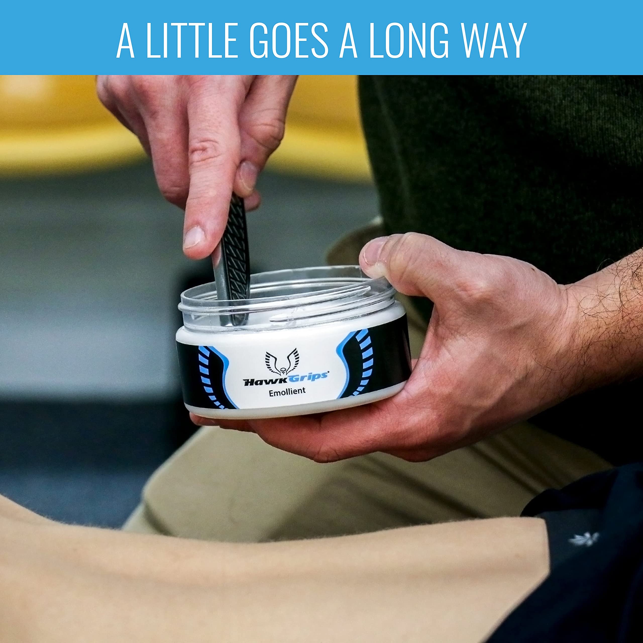 HawkGrips 8oz Massage Emollient, Original Vanilla Scent, Shea Butter, Oil Based, Vegan, Soft Tissue Mobilization and Lubrication for Manual and Assisted Massage Therapy, Cream Alternative, 24-Pack