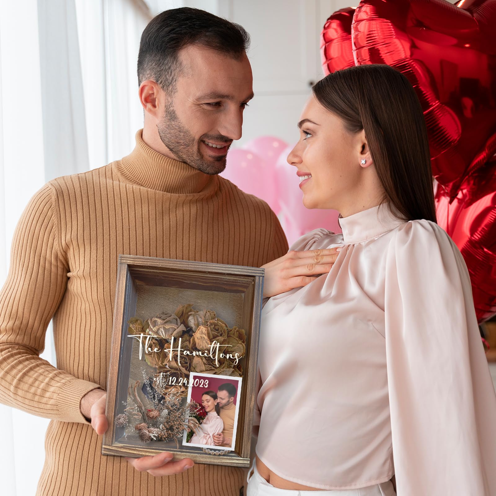 Amazon.com - Shadow Box Picture Frame with Custom Name, Shadow Box