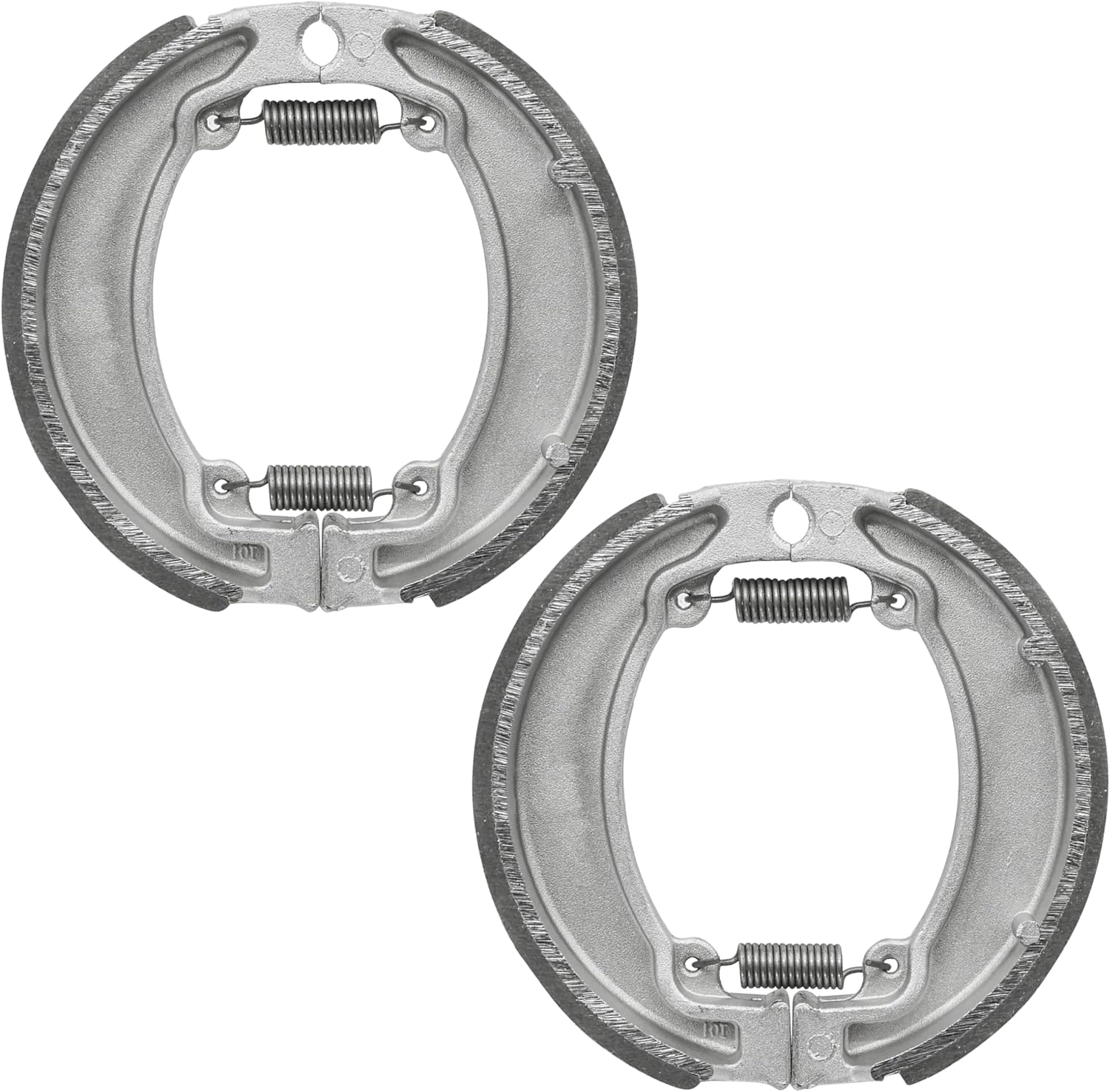 Caltric Front & Rear Brakes Shoes Compatible with Honda Ch250 Ch-250 Ch 250 Elite 250 1989 1990 New