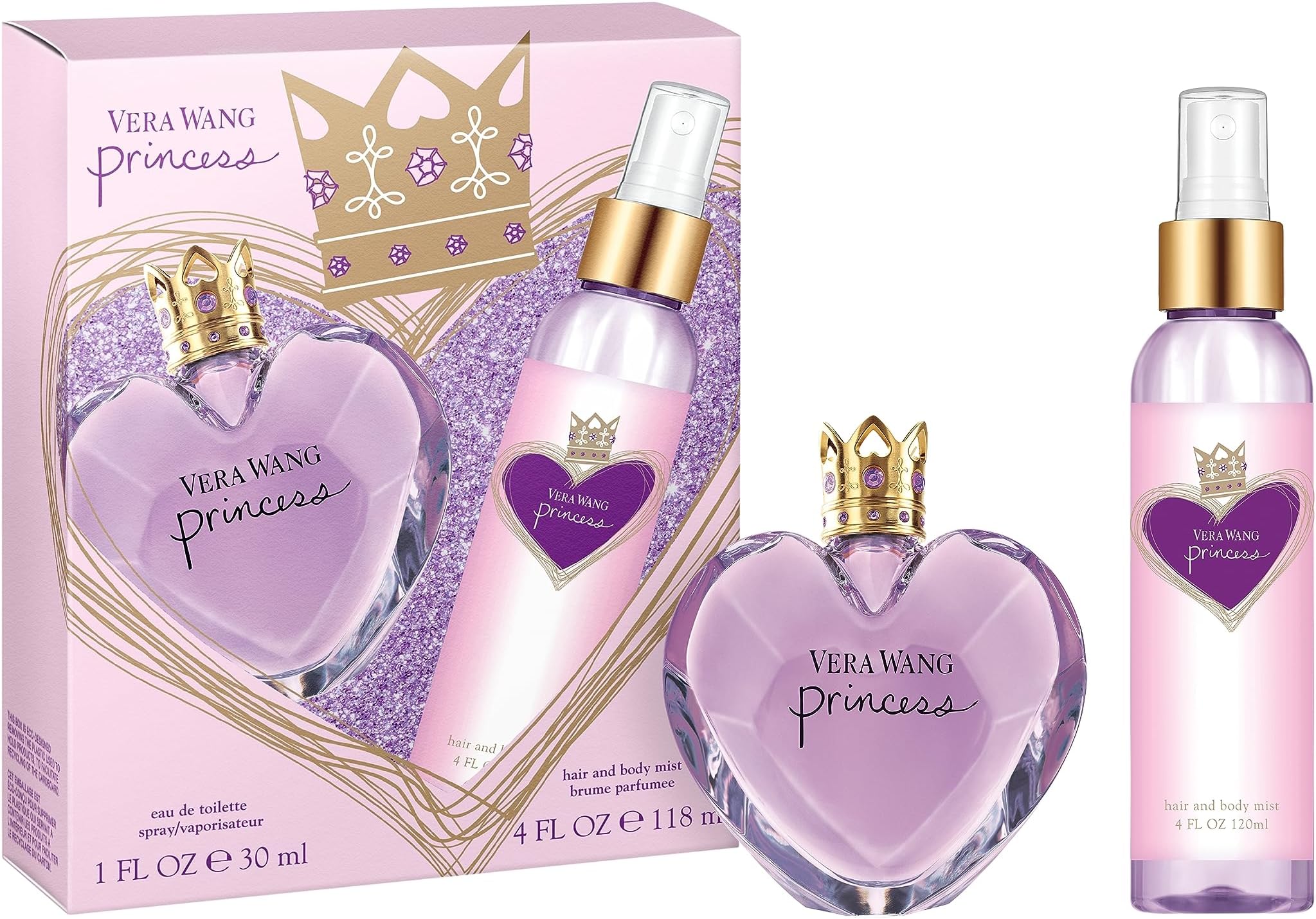 Vera Wang Princess Giftset including an Eau de Toilette 30ml and Body Mist 120ml