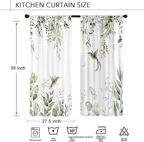Miniatura 6 de Famiffty Cortinas abstractas de cocina negras y grises con bolsillo para barra, modernas, neutrales, en blanco y negro, contemporáneas, pequeñas,