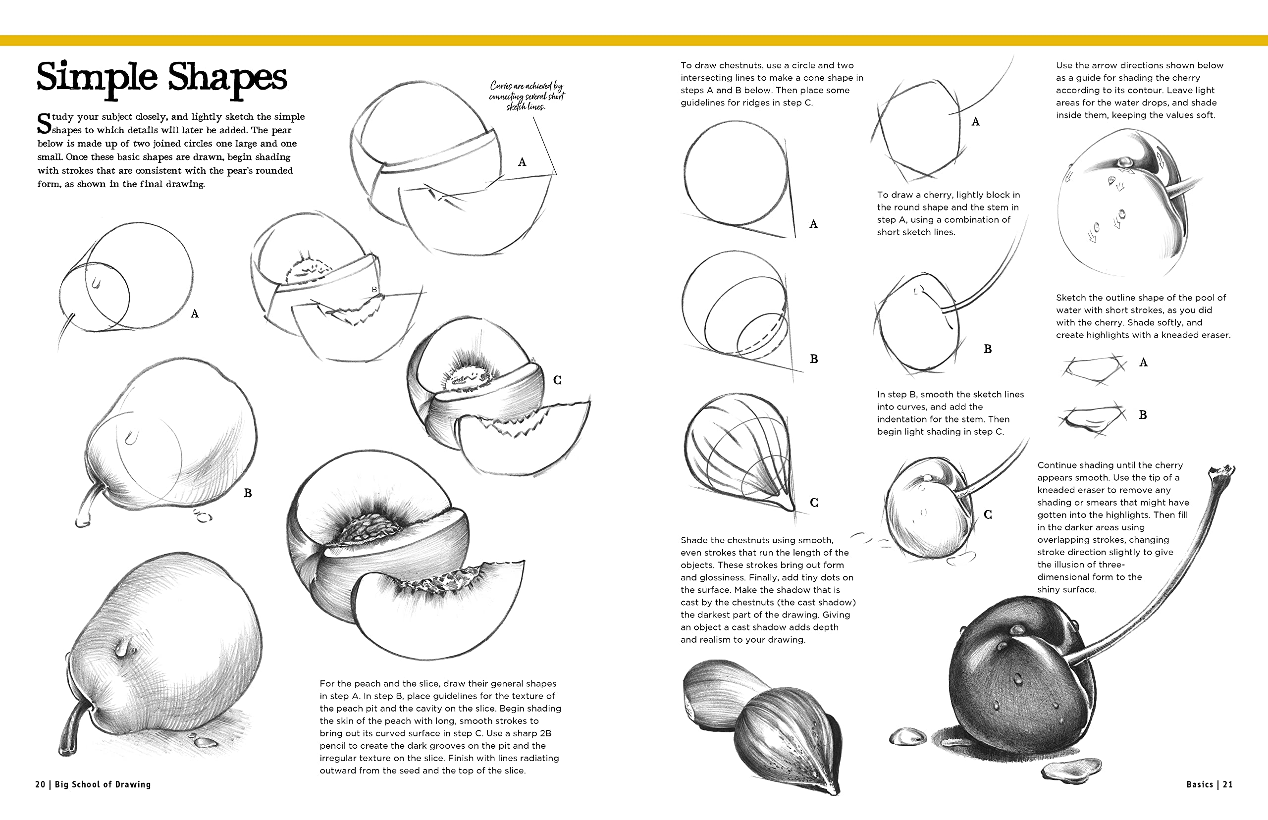 Big School of Drawing: Well-Explained, Practice-Oriented Drawing Instruction for the Beginning Artist: 1