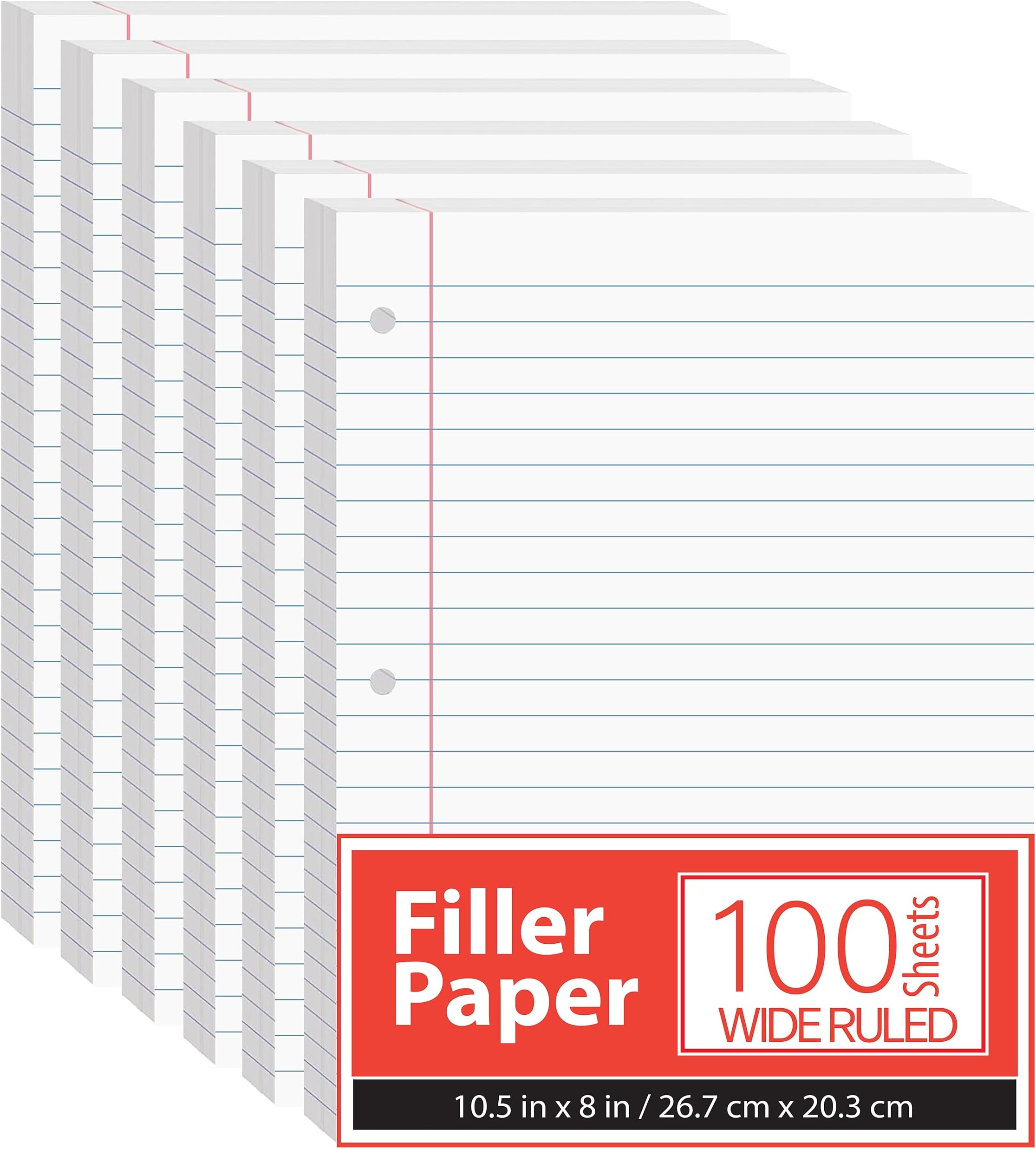 Five Star Loose Leaf Paper, 3 Pack, Notebook Paper, Wide