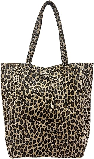 YSTrillion Geribbelde fluwelen schoudertas, retro casual schoudertas, grote capaciteit, casual schoudertas voor vrouwen, Luipaardpatroon, Elegant