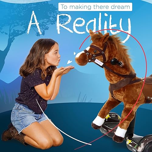 Miniatura 2 de Power Pony Caballo Hoverboard para niñas y niños  PowerPony Ride On Horse  Power Pony Riding Horse  Horse Ride On Pony Toy  Champ
