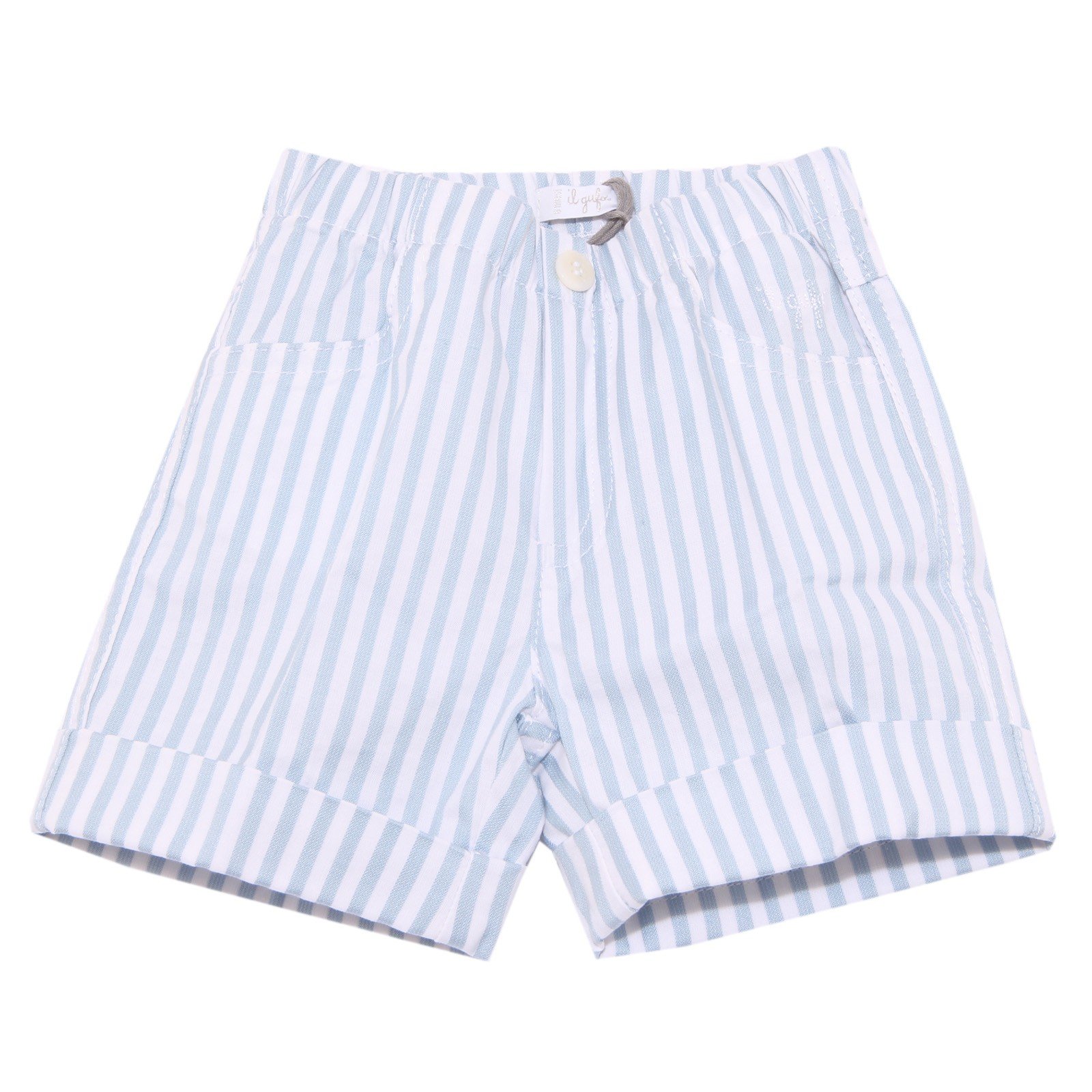 IL GUFO 3217W Bermuda Bimbo Blue/White Short Boy