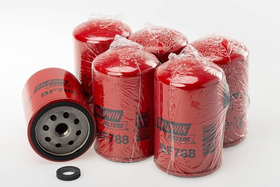 ●ONE BRILLIANT● EttaOB548Black 5009360786 Amazon.com: Baldwin BF788 Spin-on Fuel Filter, Heavy Duty
