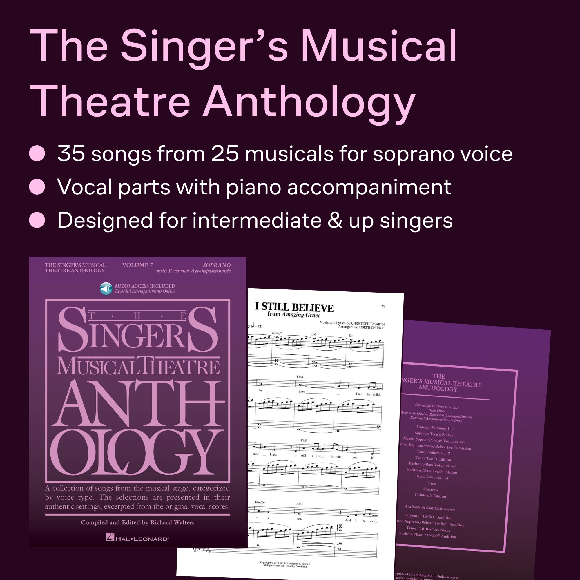 The Singer's Musical Theatre Anthology - Volume 7: Soprano Book/Online Audio