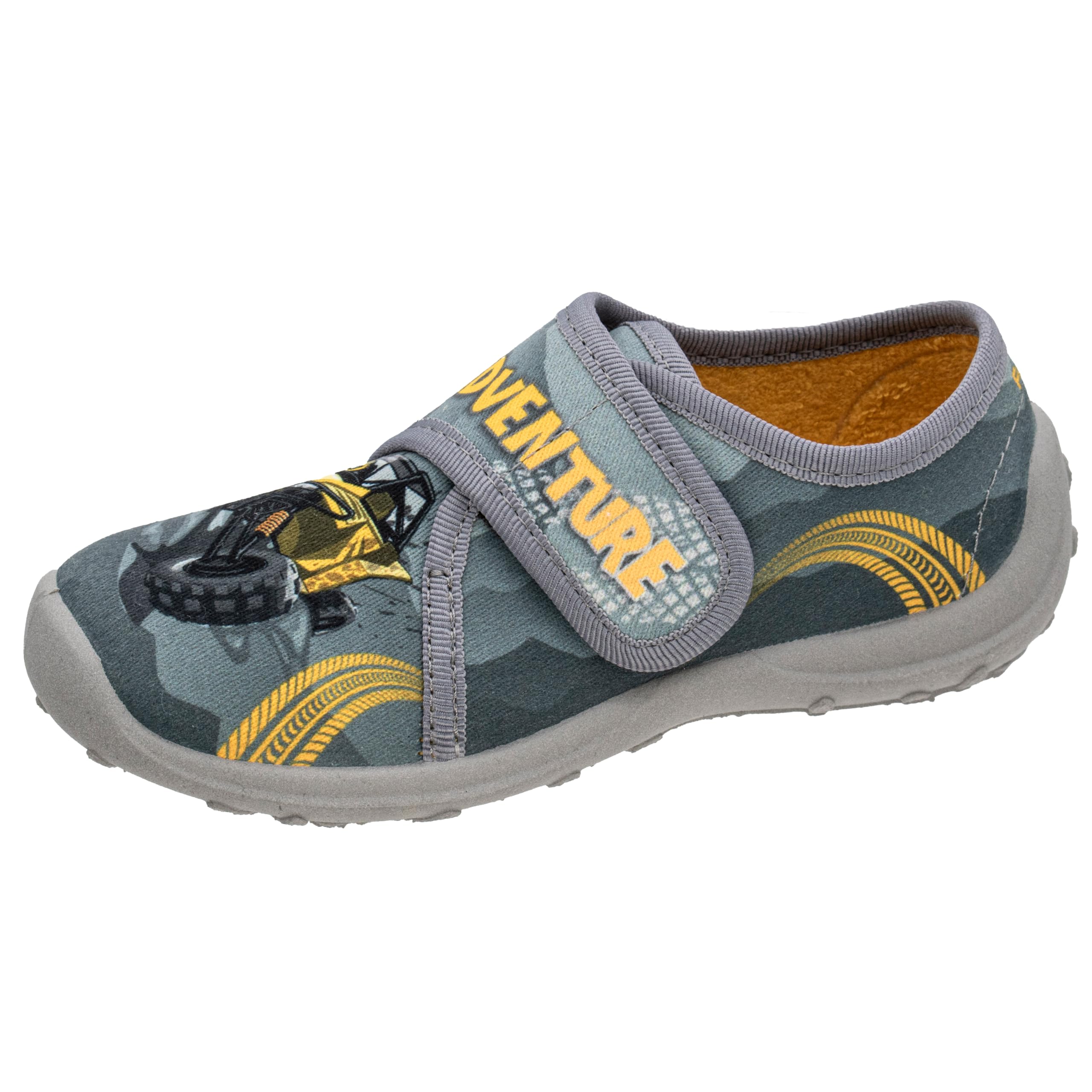 Fischer Boy's Boogy Mule, Grey Yellow, 10 UK Child