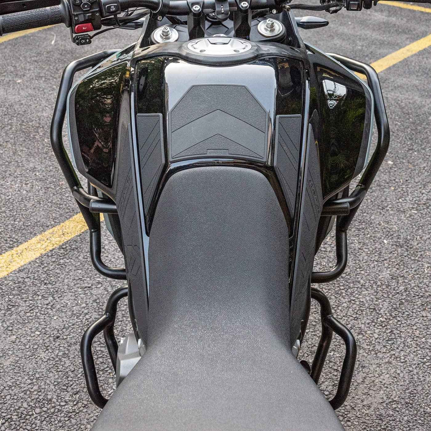 Barra de protección para motocicleta, compatible con CF MOTO 450 MT 2024 2025, marco de protección del motor, parachoques y autopista