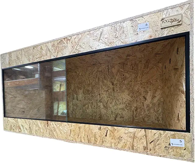 Terrarium OSB 3 120x60x60 - Terrarium ultra résistant PogonaReptile66 fabriqué en France