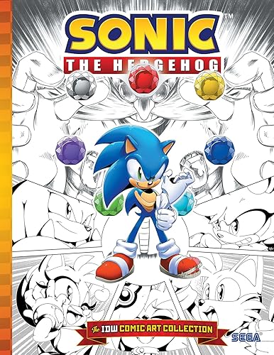 Sonic the Hedgehog: The IDW Comic Art Collection - Hardcover