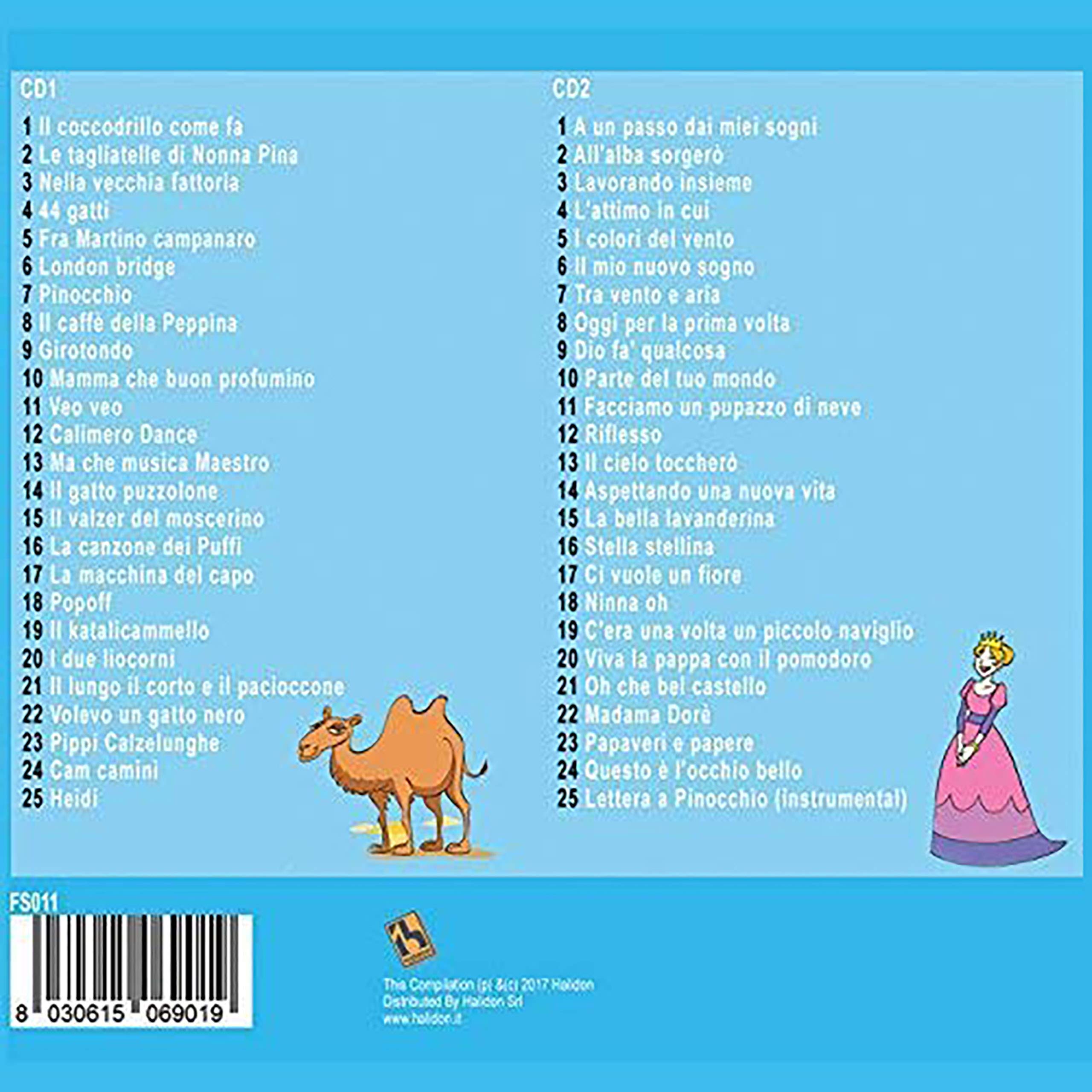2 Canzoni Per Bambini, Canzoni Indimenticabili, Il coccodrillo Come Fa?, le Tagliatelle di Nonna Pina, La Canzone Dei Puffi,Canzoncine, Festa Compleanno, Car