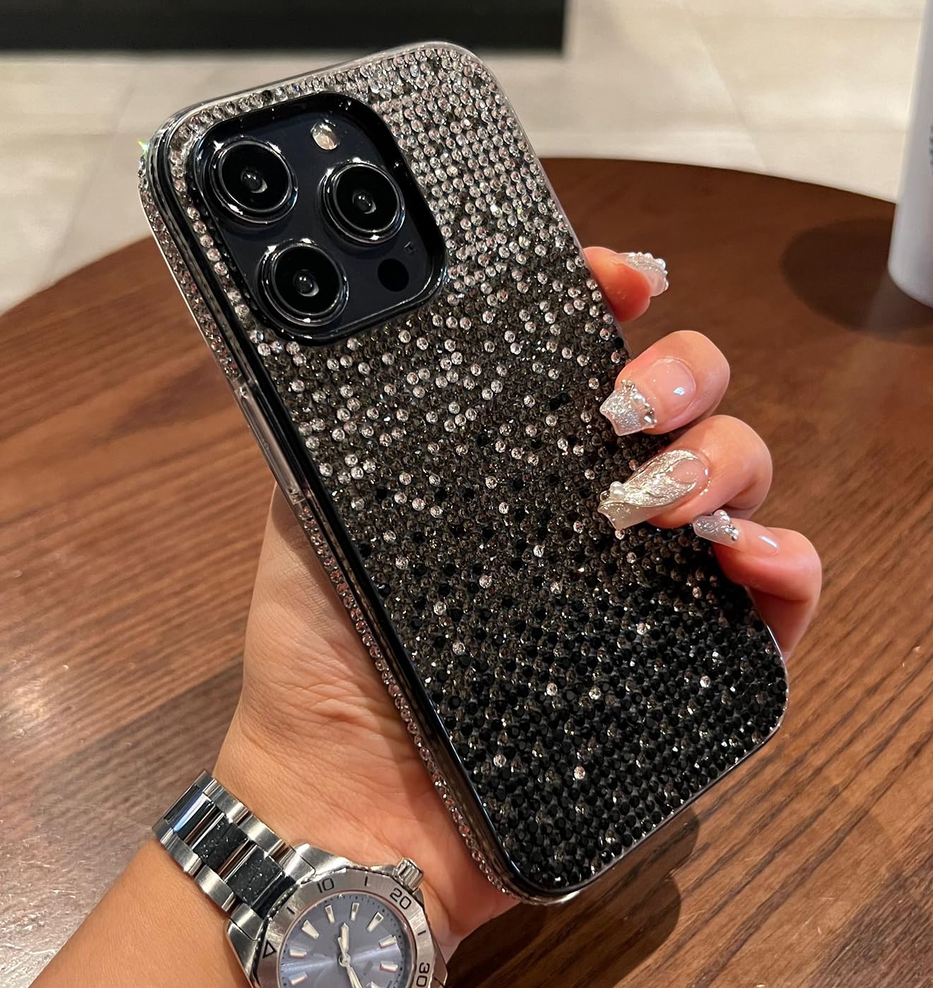 ZBCLV for Samsung Galaxy S25 Ultra Bling Case Luxury Box Design for Women Girls Cute Shiny Crystal Bling Glitter Sparkle Rhinestone Diamond Soft Phone