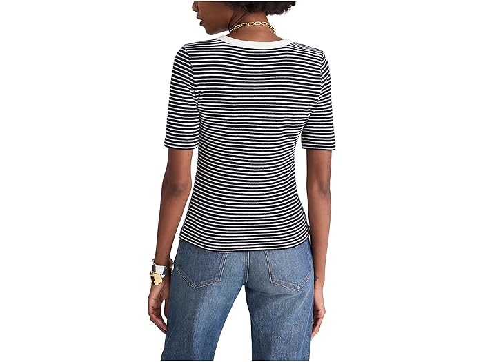 Elbow Sleeve Henley - Image 1