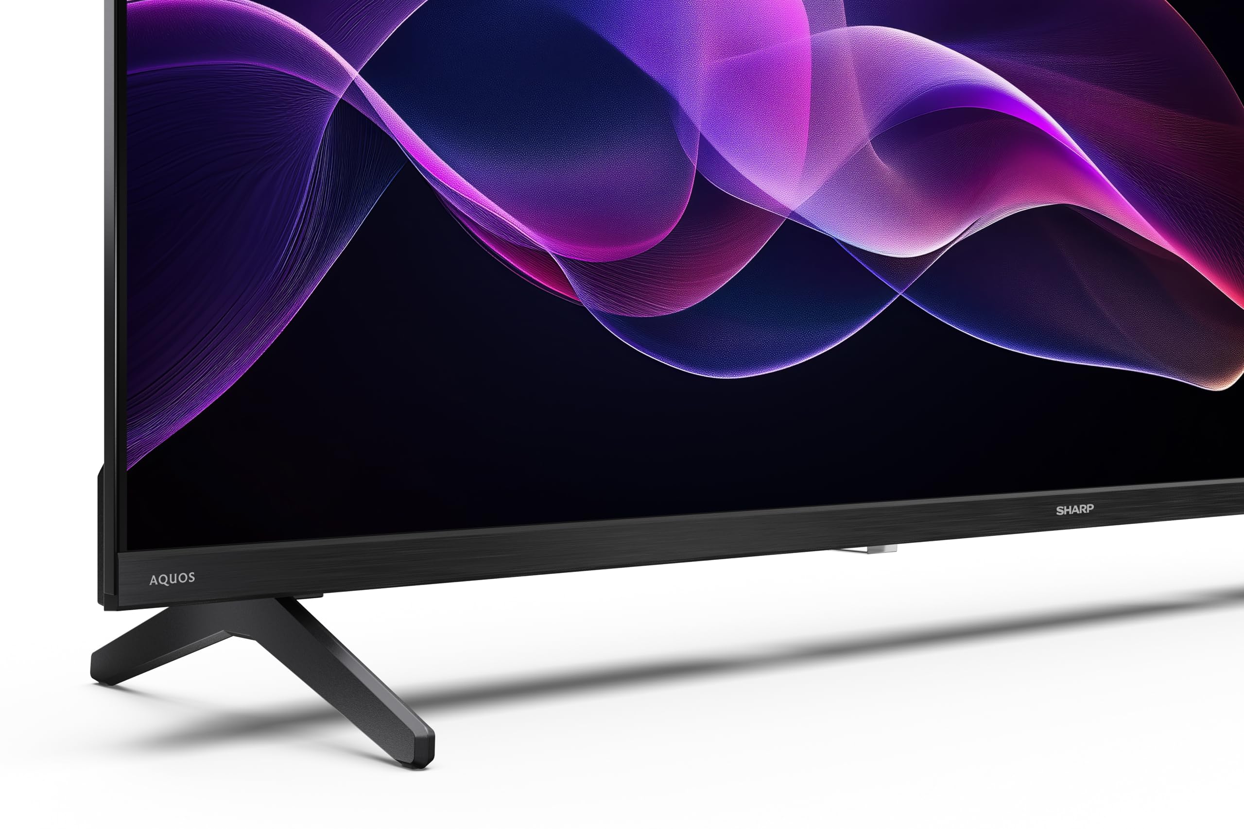 Sharp 40HF3365E - Google TV, 40" FHD, Frameless, 60Hz, QLED, Google Assistant con microfono, Chromecast,Bluetooth, Sonido 2x8W, HDMIx3, USBx2, Color Negro