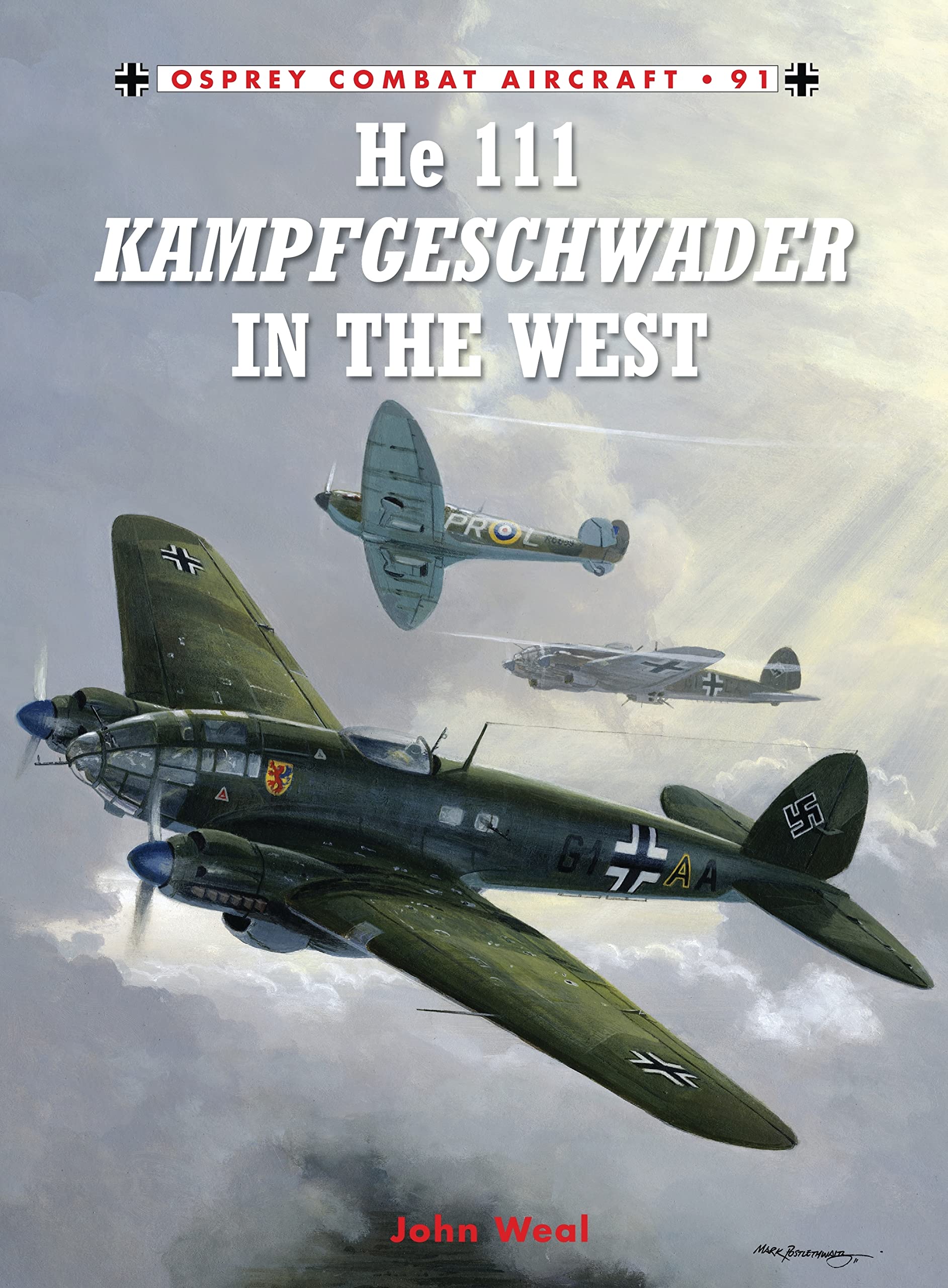 He 111 Kampfgeschwader in the West: 91 (Combat Aircraft)