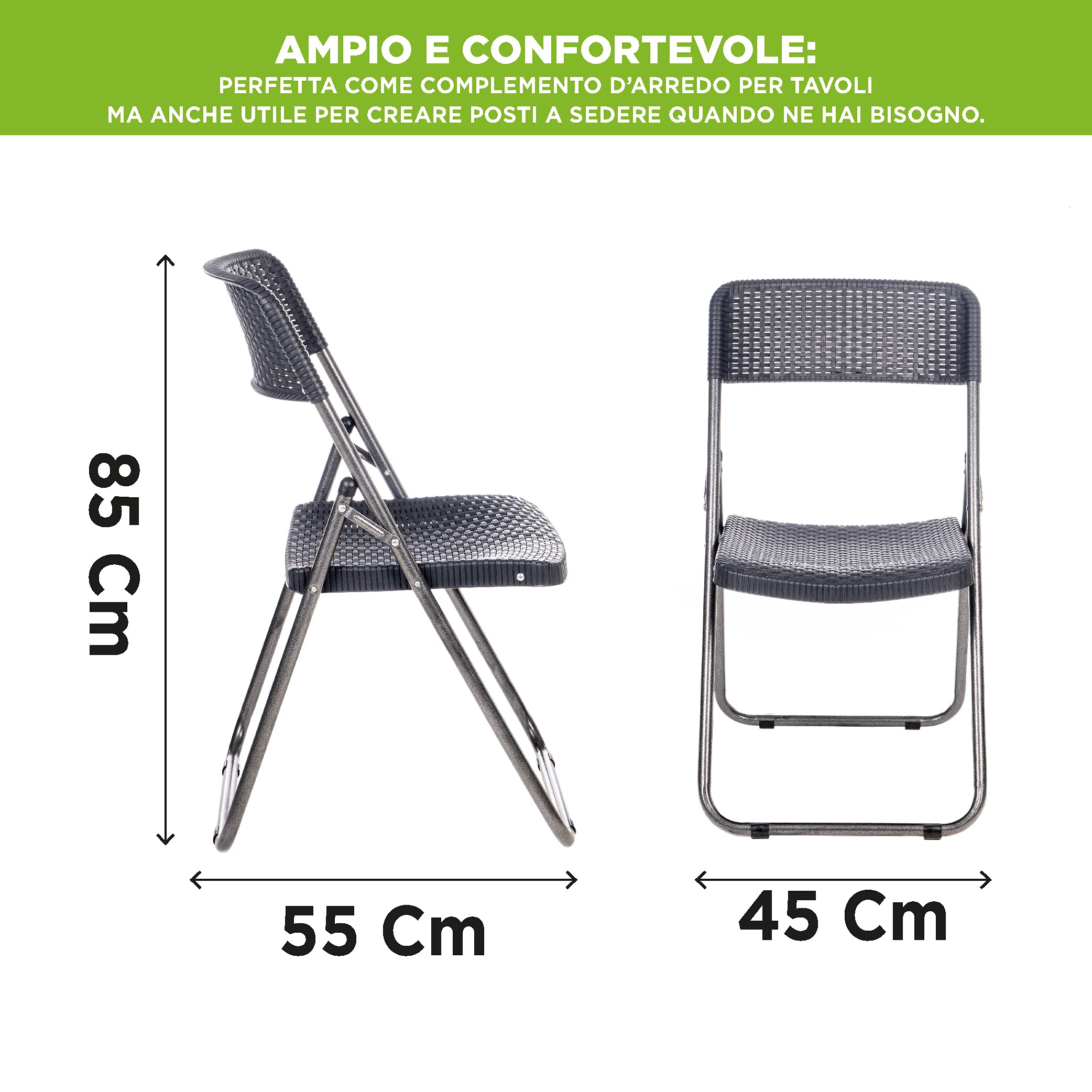 Sedie Impilabili Sedie Da Giardino Pieghevoli Leroy Merlin Sedie - Main Image