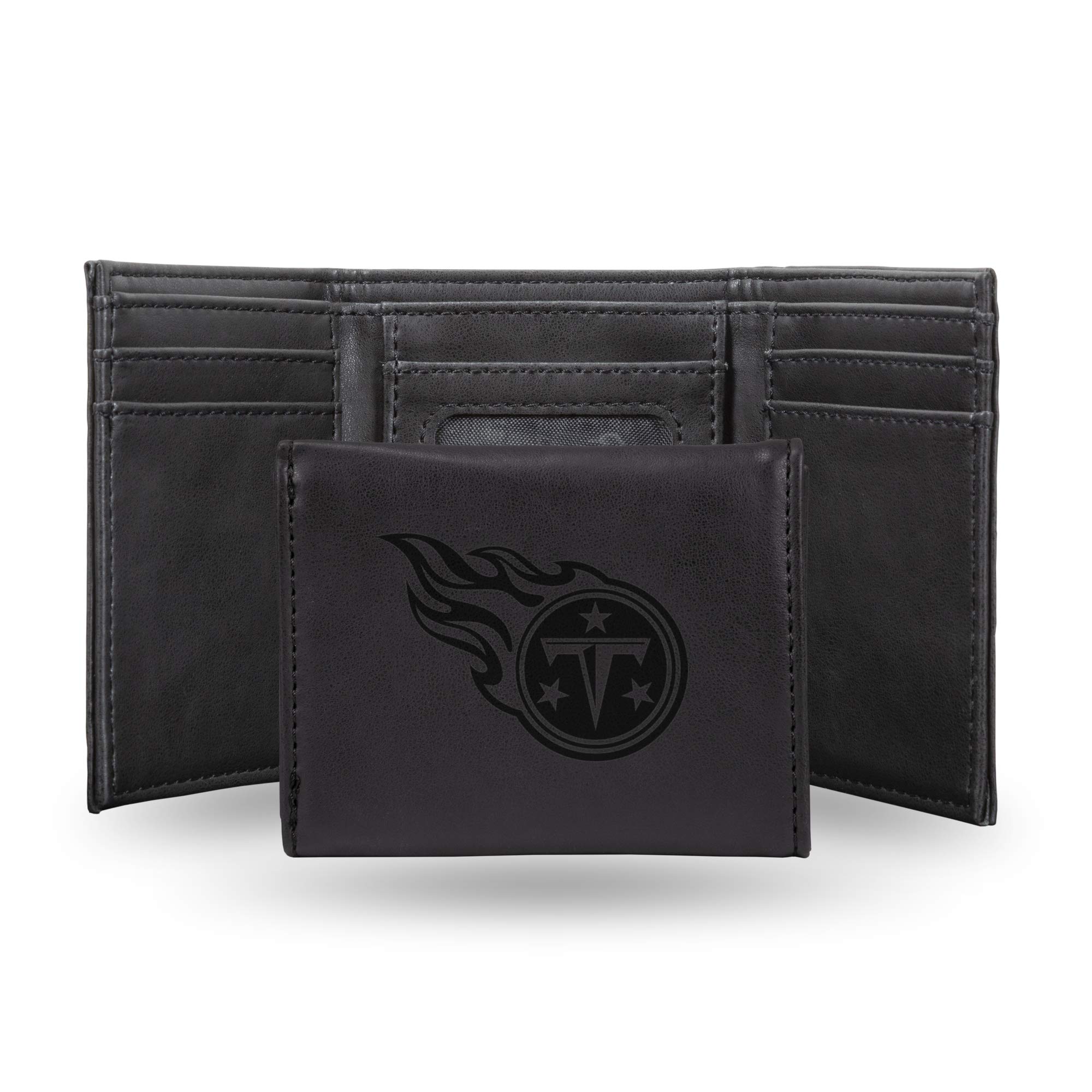 NFL Rico Industries Laser Engraved Trifold Laser Engraved Tri-Fold Wallet - Men's Accessory