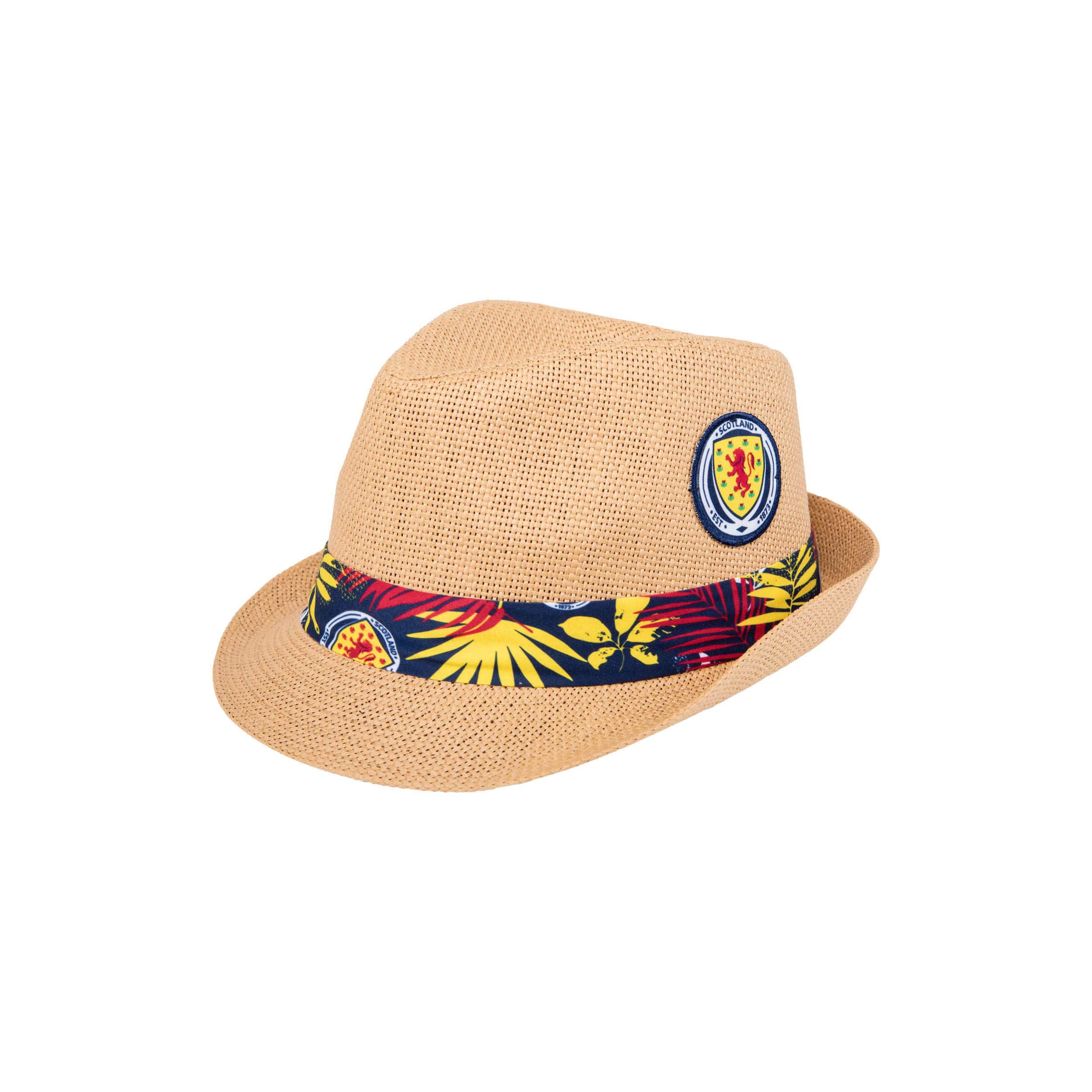 Foco Scotland Scottish Fa Trilby Straw Hat