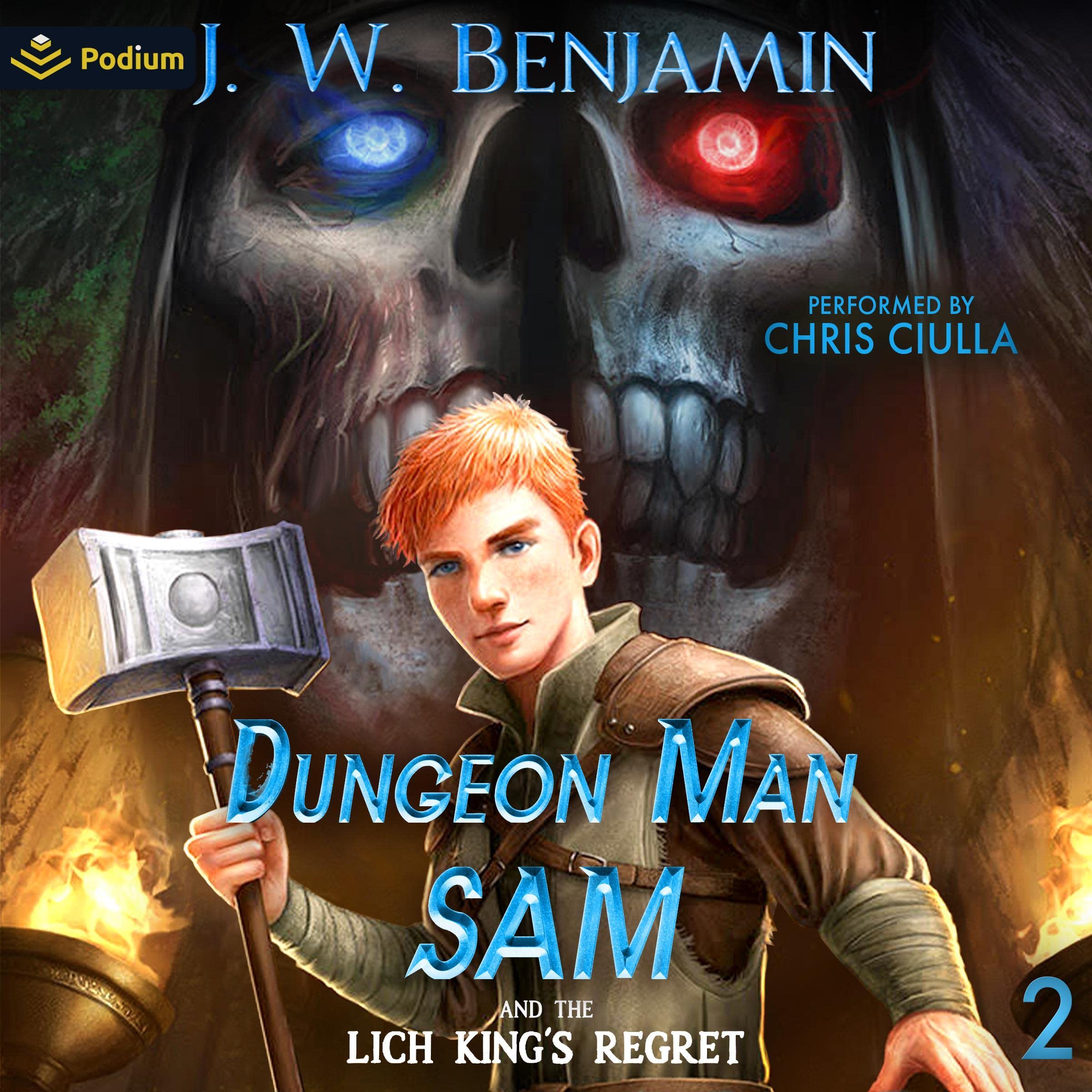 Cover art for Dungeon Man Sam and the Lich King's Regret
