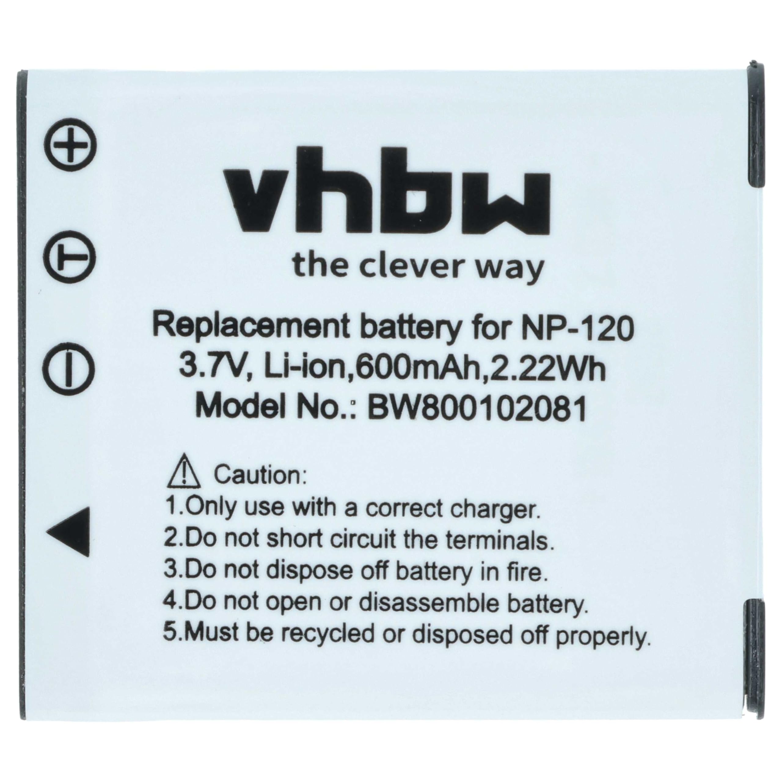 3x Batteria per Casio Exilim EX Serie S200 Z680 Z690 ZS15 ZS20 ZS10