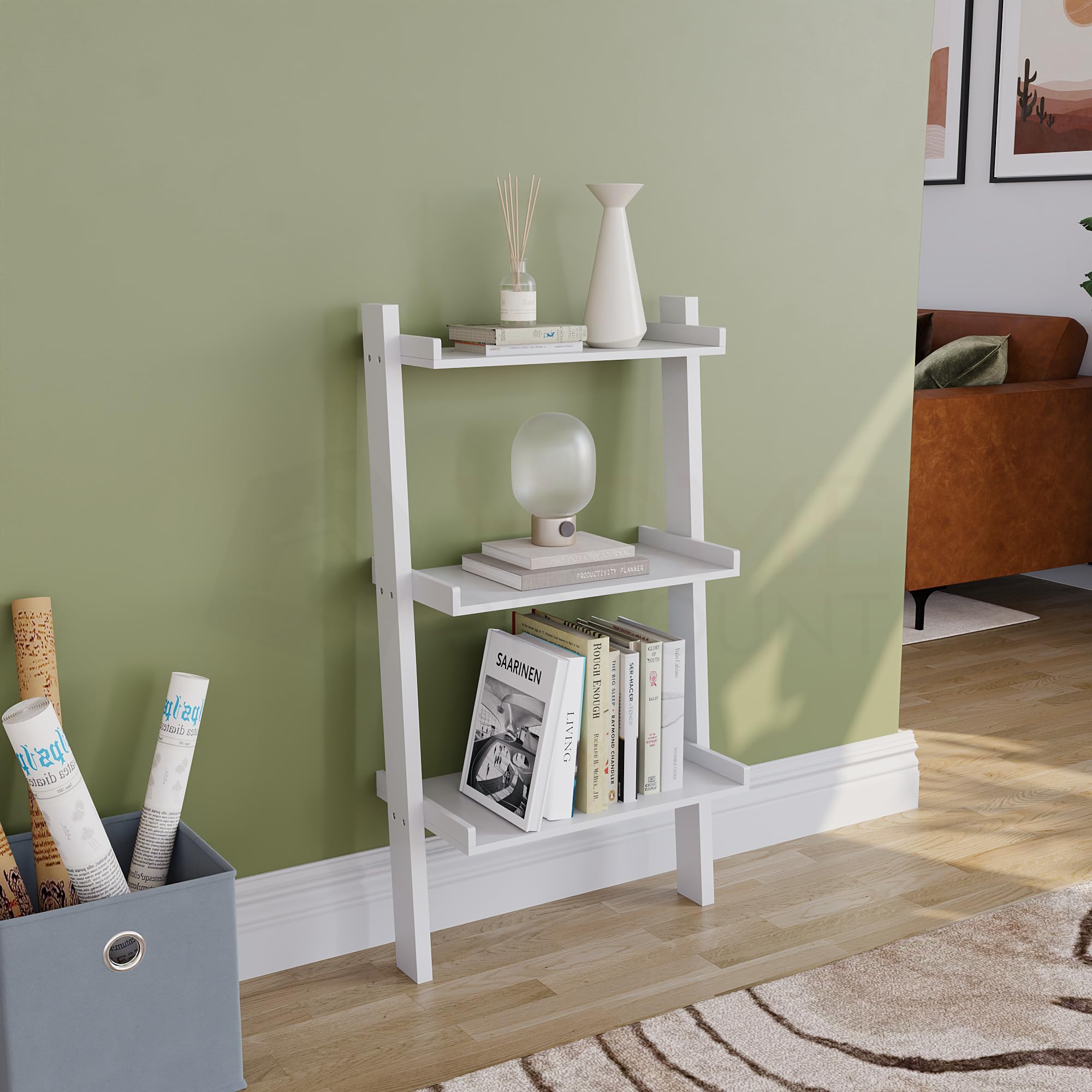 Vida Designs Arlington 5 Tier Bookcase