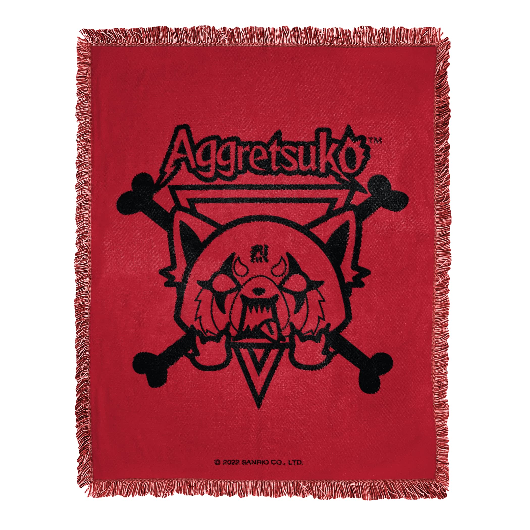 Amazon.com: Northwest Aggretsuko Woven Jacquard Throw