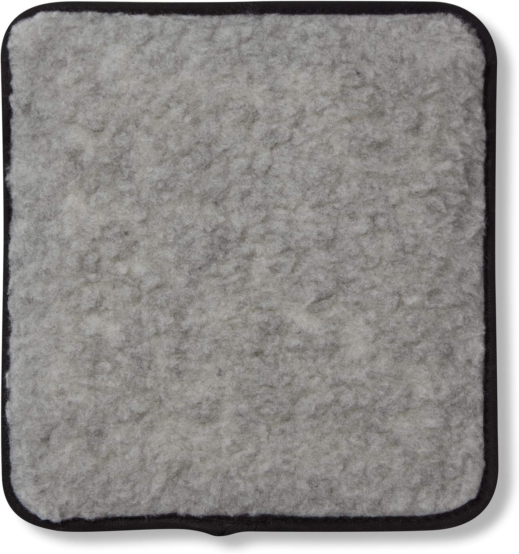 Hotties Micro Hottie - Microwave Hot Water Bottle - Lambswool Fleece - Grey