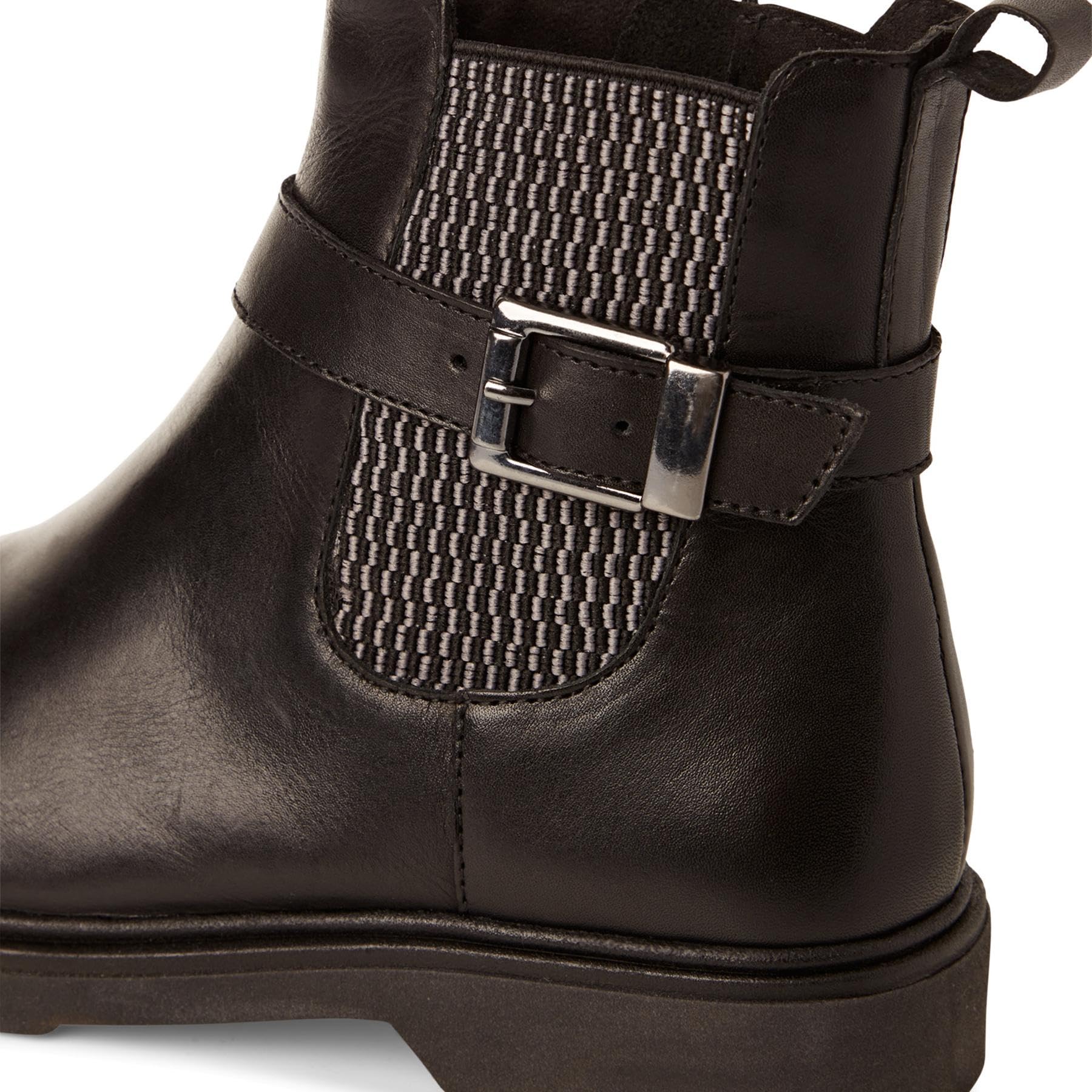 MARCO TOZZI Chelsea Boots da Donna in Pelle con Fibbia