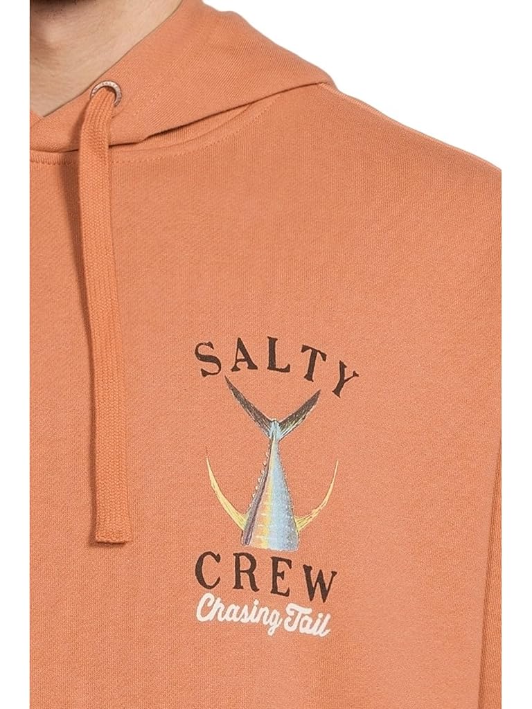Orange Salty Crew Tailed Hood Fleece