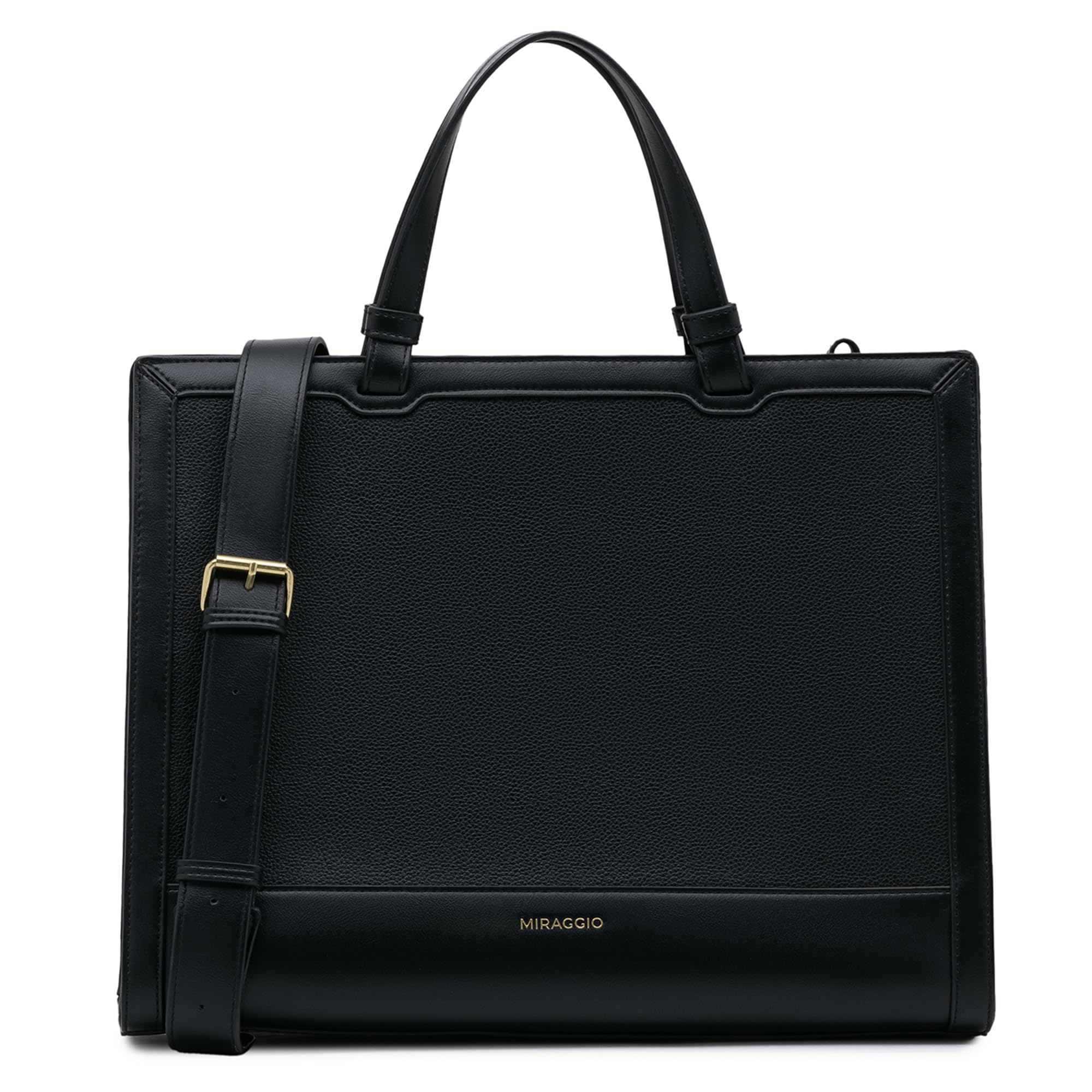 miraggio Rebecca Tote Bag | Fits Upto 14 Inches Laptop With Adjustable & Detachable Strap | Office Tote Bag For Women Big Totes For Work & Travel-picture-37