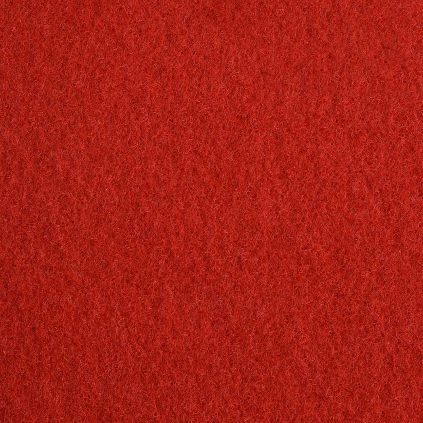 Alfombra de exhibición de color rojo, 1 x 12 m, tela para pasillo, entrada, enrollable, poliéster, alfombra para eventos interiores