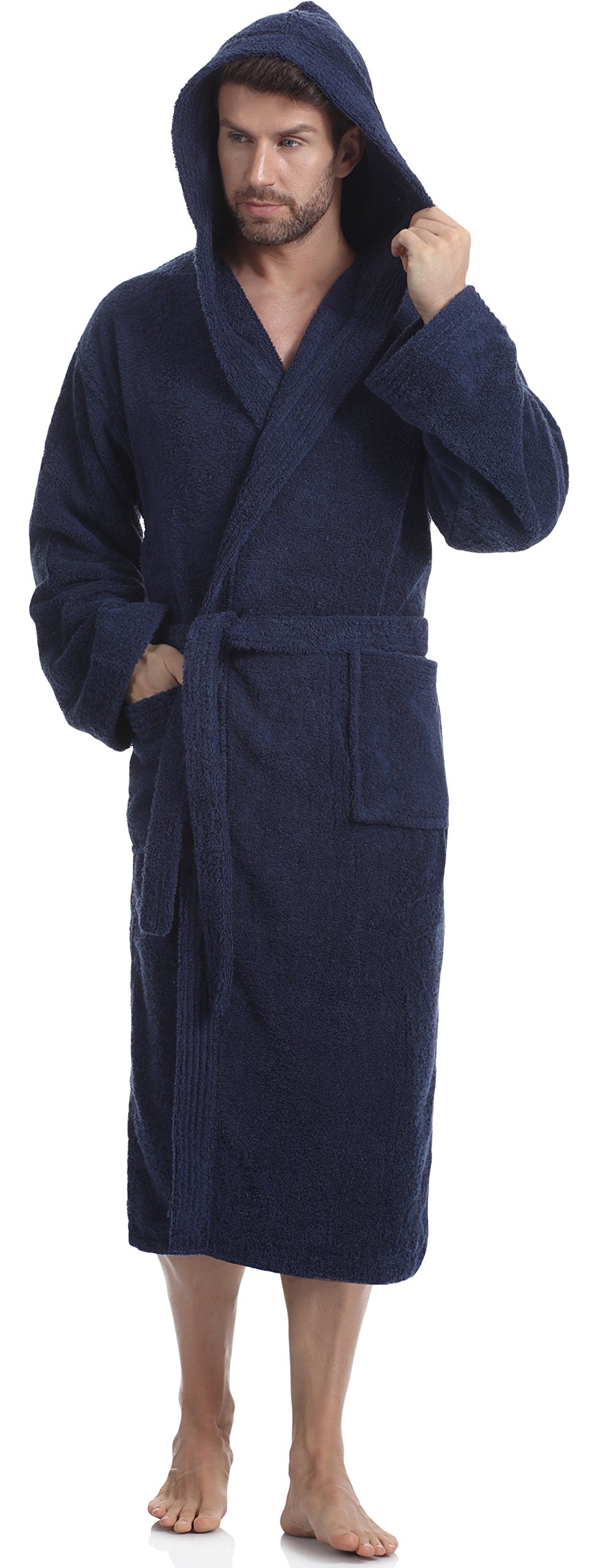 Ladeheid Peignoir de Bain Éponge 100% Coton Homme LA40-190