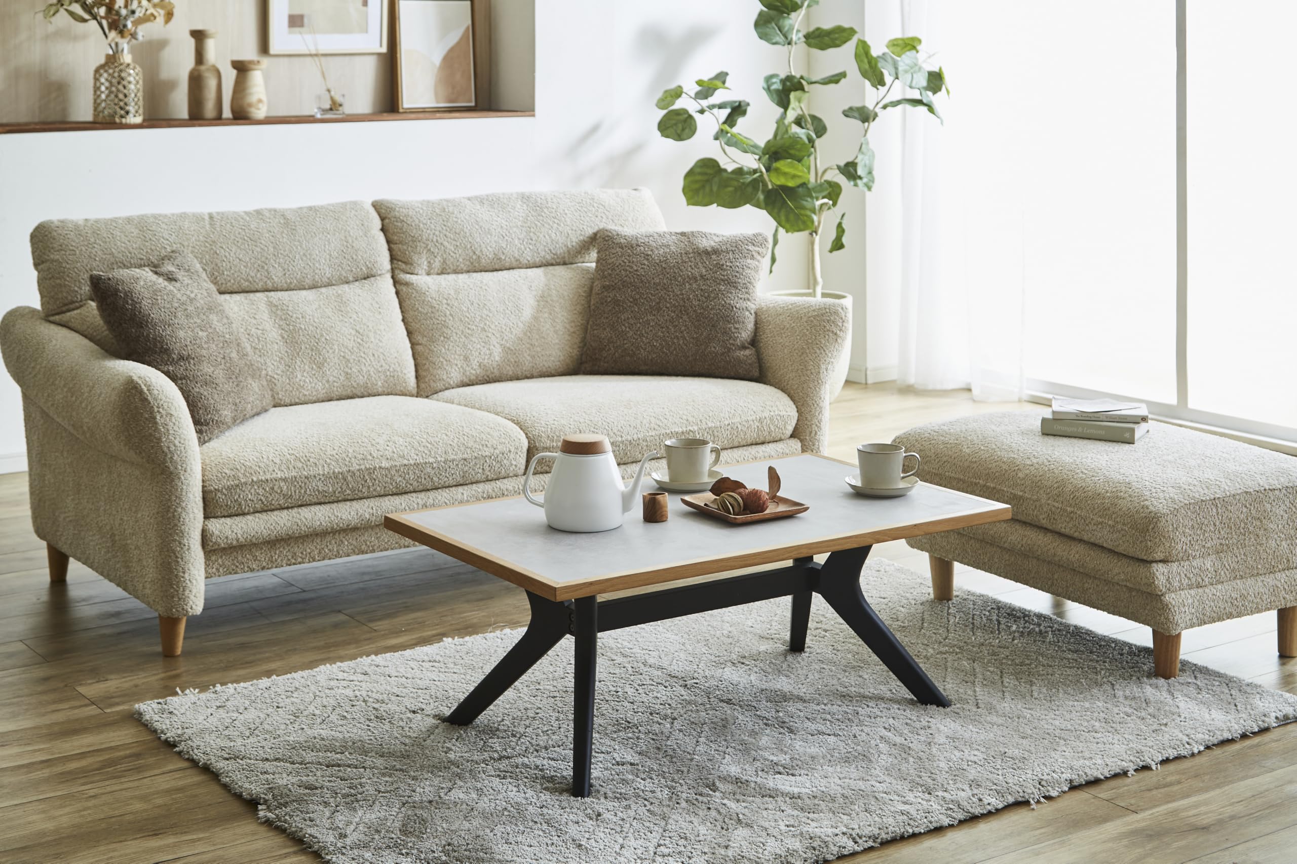 Amazon｜関家具(Sekikagu) ソファ ファブリック ハイバック 3人掛け