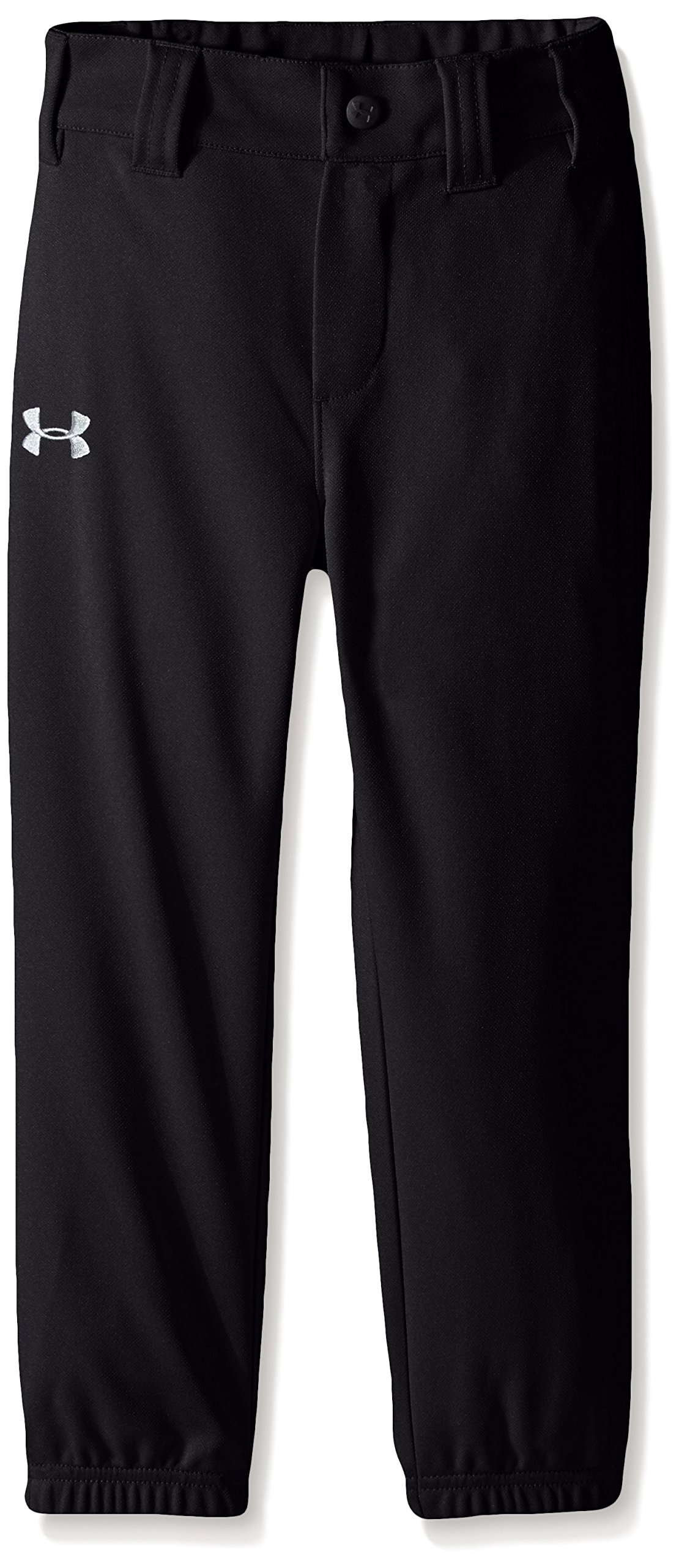 Under ArmourLittle Boys' Baseball Pant, Black, 7