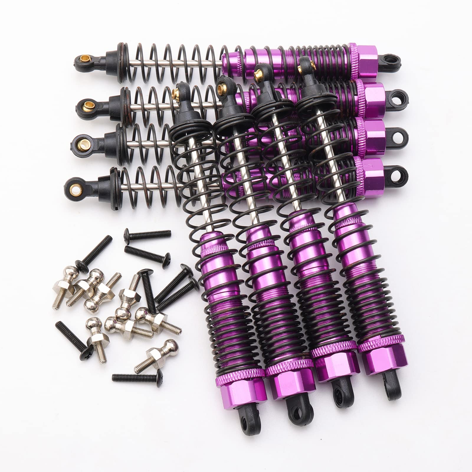 Amazon.com: Rchobbytop 8pcs Aluminum Shocks Absorber 188004