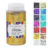 Vista 42 de Craft and Party, botella de una libra de purpurina para manualidades y decoración (borgoña)