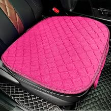 surpassme Comfortable Car Seat Covers Universal Front Seat Covers for Car Accessories, Padded Car Interior Covers for Automotive, SUV, Truck, and VanBlack
