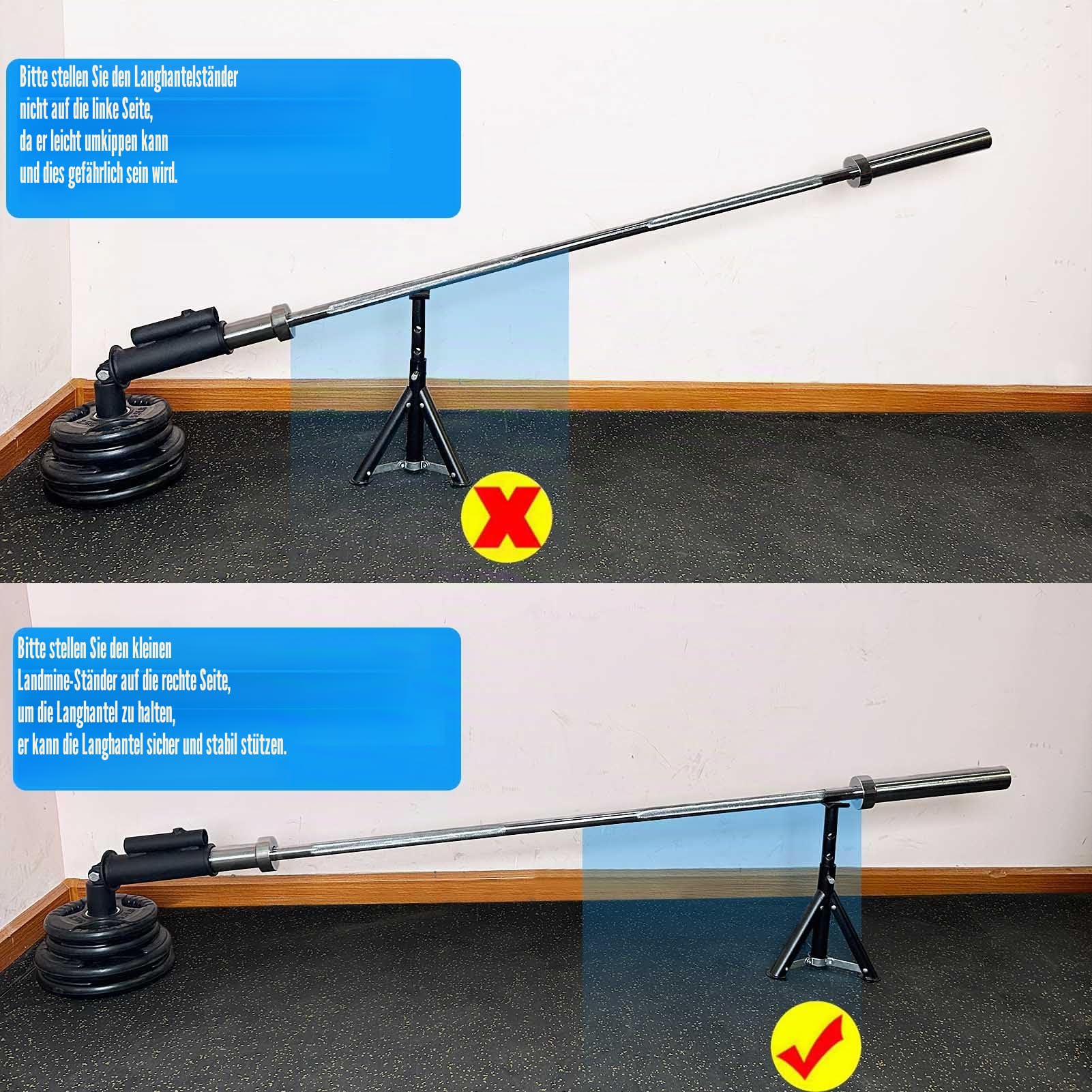 Viking Press Landmine Griff für 5,1 cm olympische Langhantel, T-Bar Row Attachment Core Strength Training Zubehör, Schulterpresse Landmine Befestigung Ausrüstung