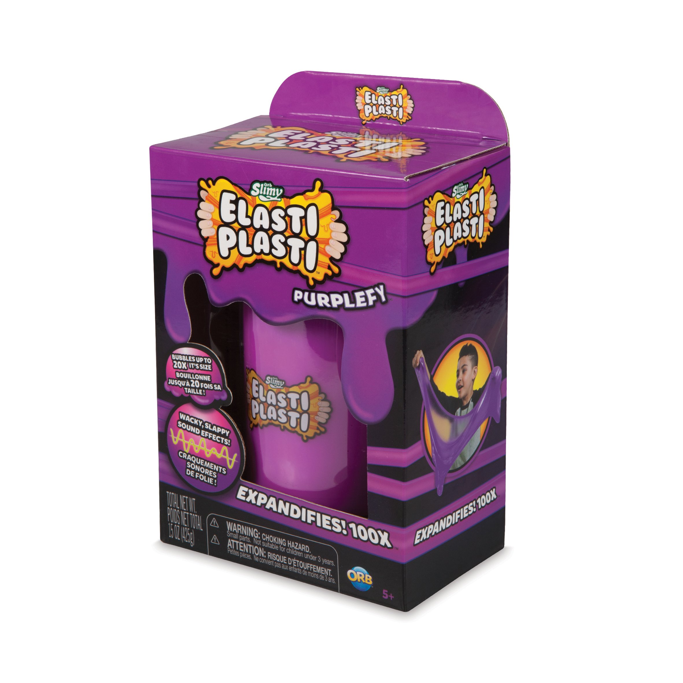 Orb 86831-00-79390 Squeeze Toy, Violet, One Size