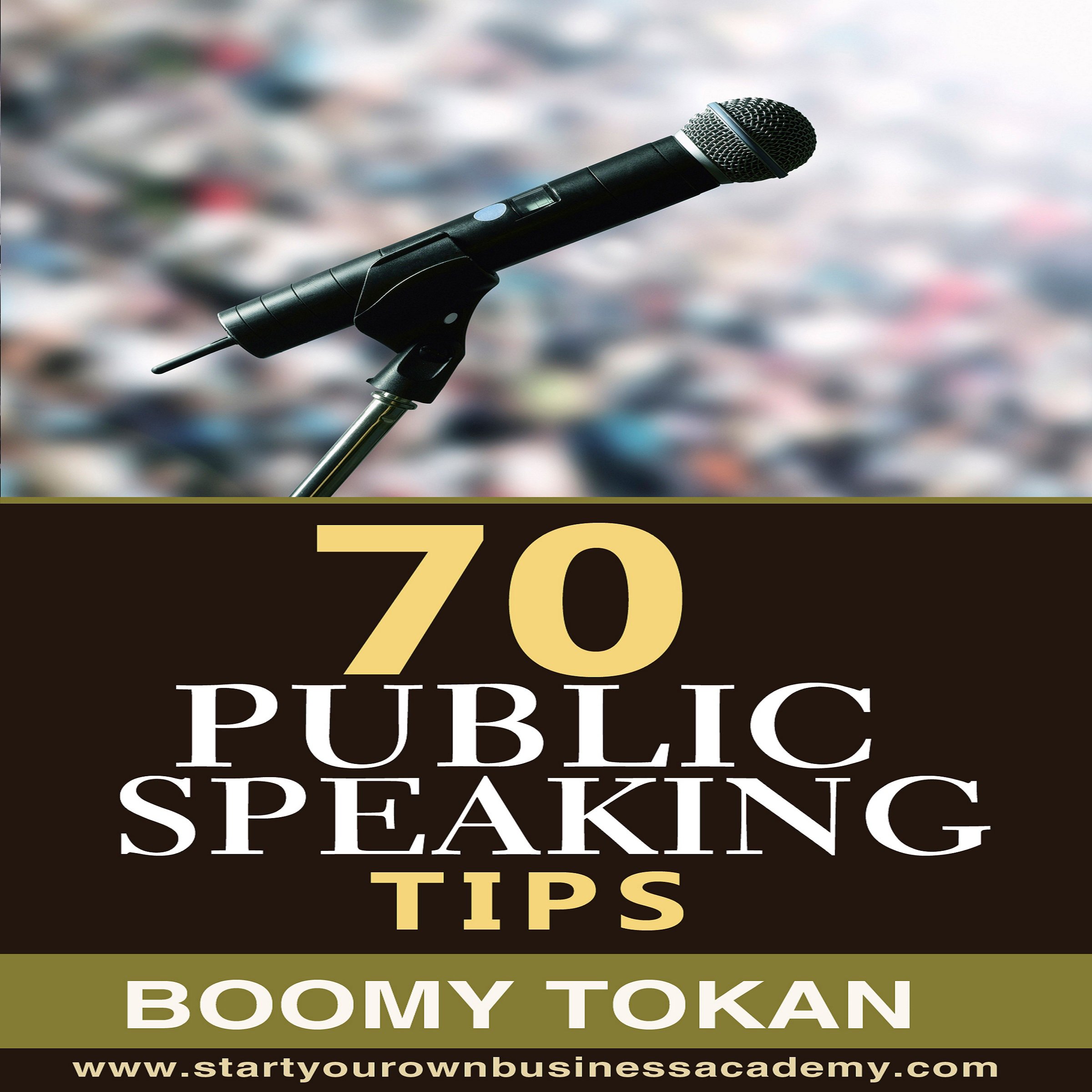 Cover art for 70 Public Speaking Tips