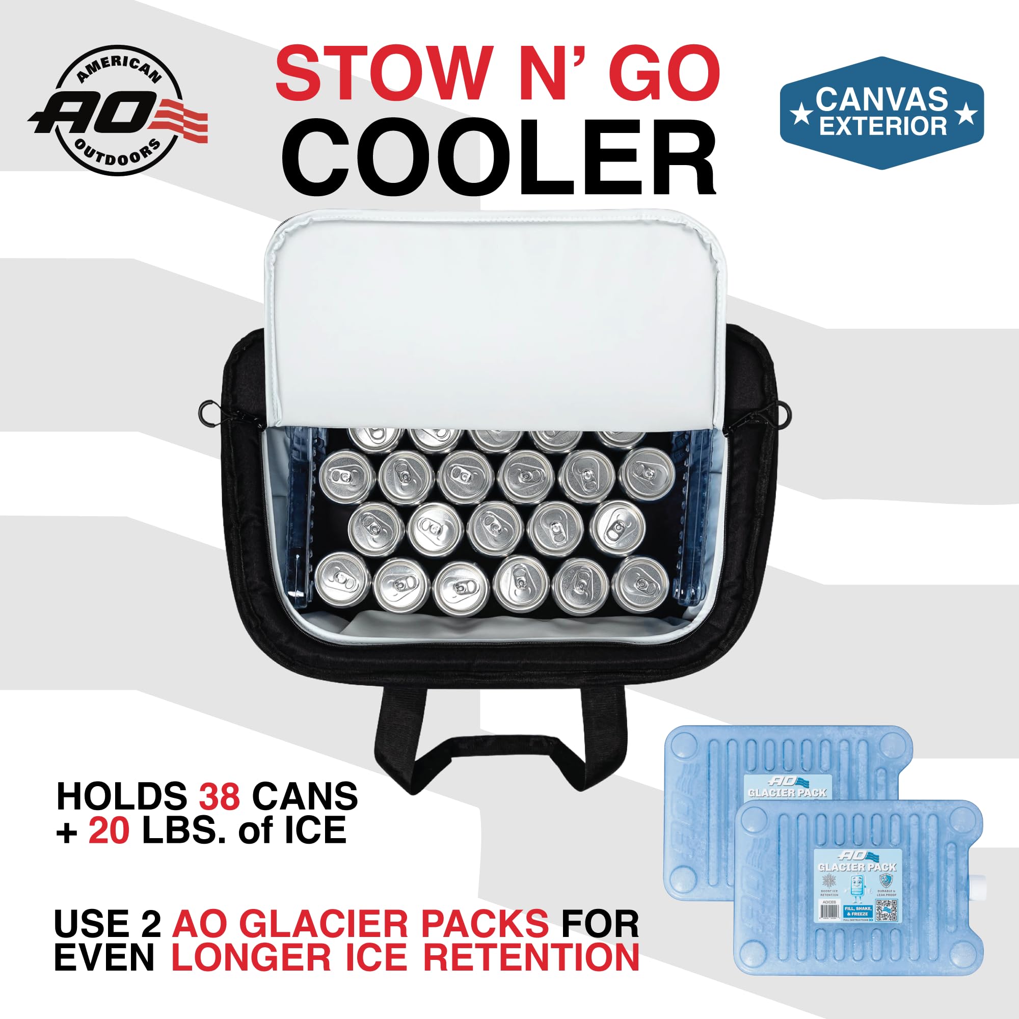 Amazon | AO Coolers(エーオークーラー) ストー&ゴー キャンバス 